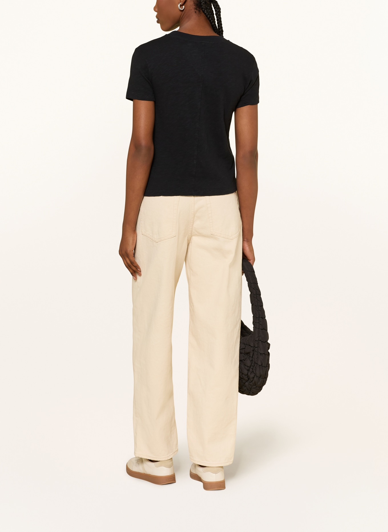 American Vintage Tričko SONOMA: ČERNÁ