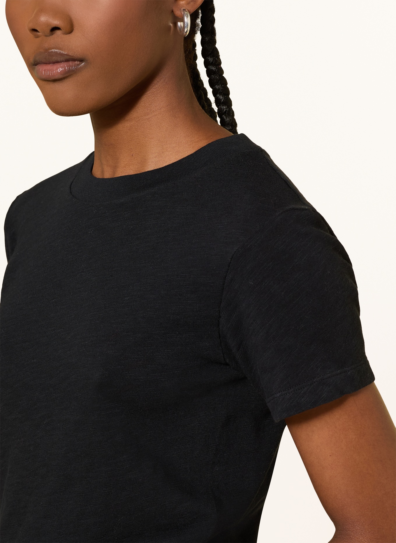 American Vintage Tričko SONOMA: ČERNÁ