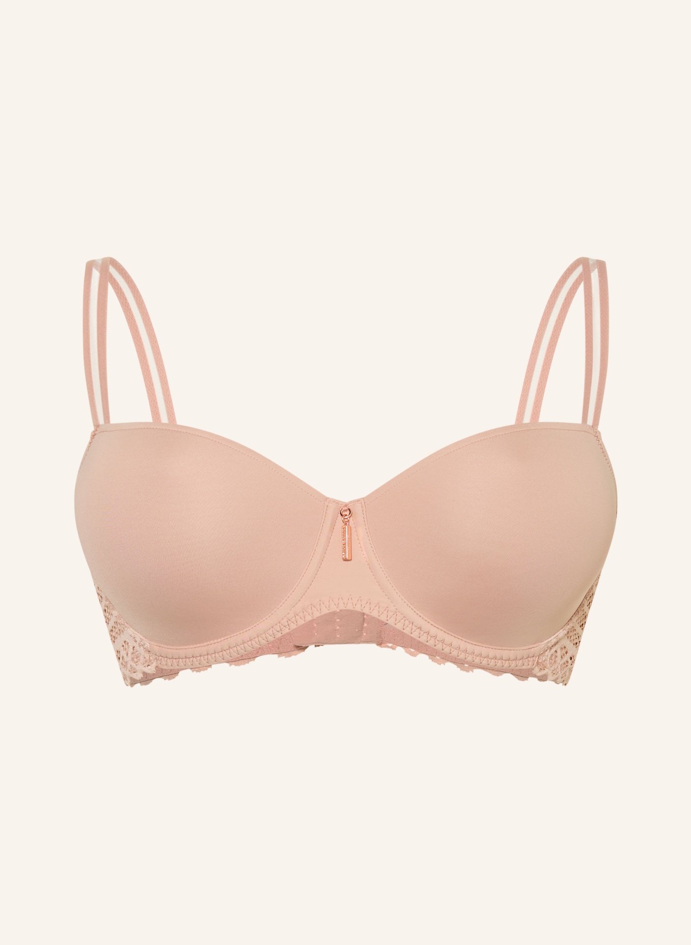 PrimaDonna TWIST Biustonosz balkonetkowy EAST END: BEŻOWY