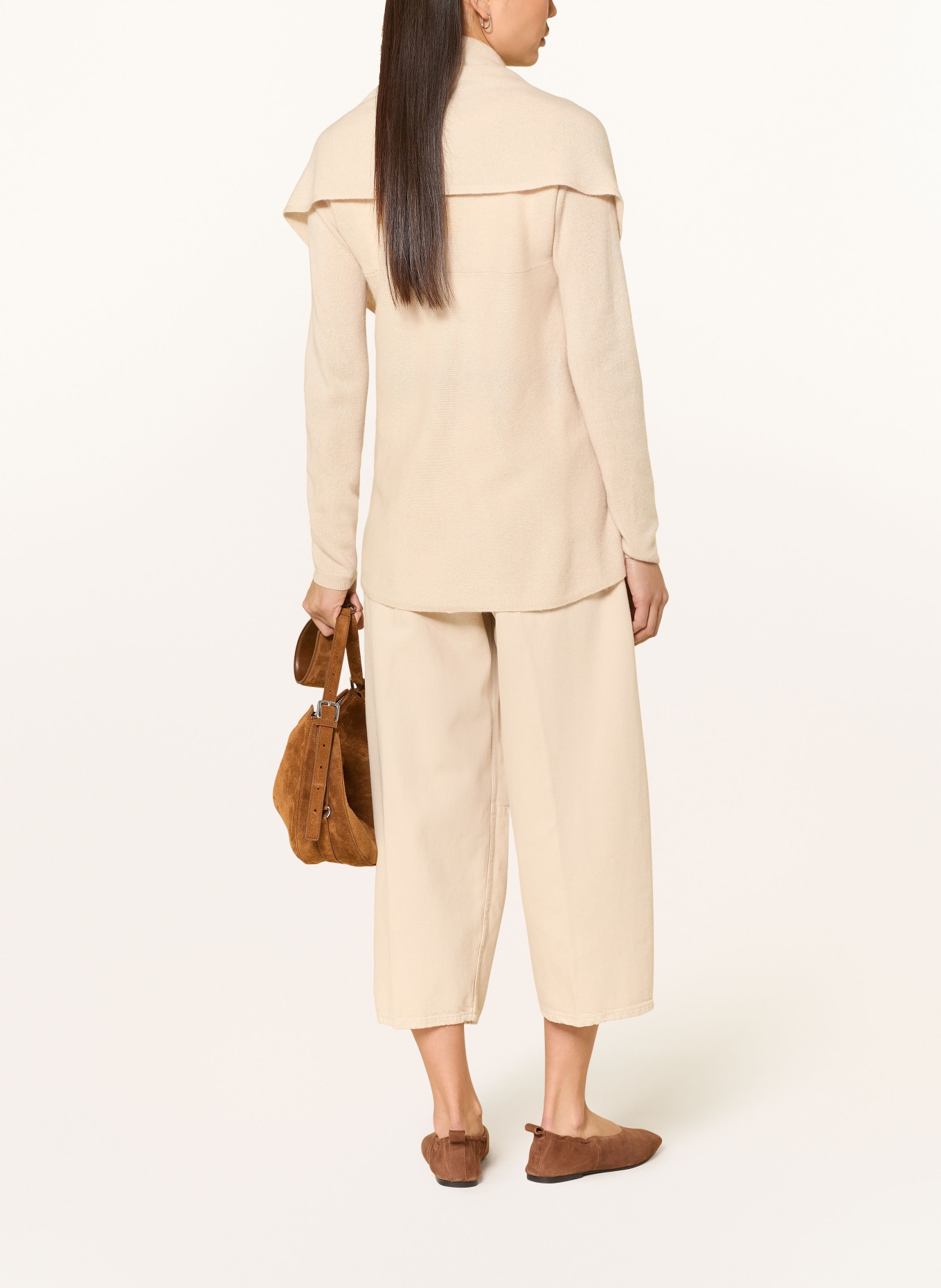 REPEAT Strickhülle aus Cashmere: BEIGE