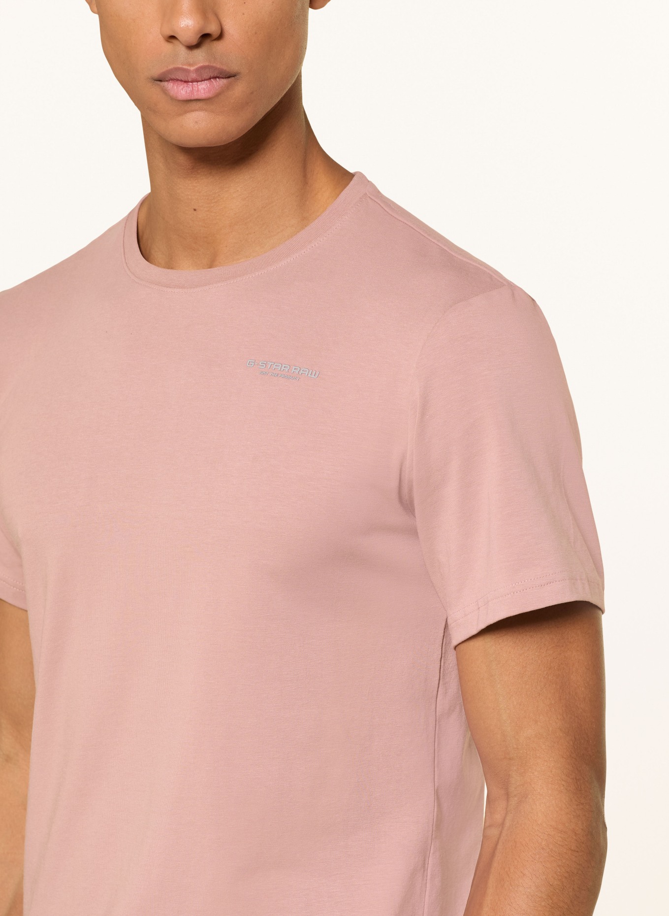 G-Star T-Shirt: ALTROSA / GRAU