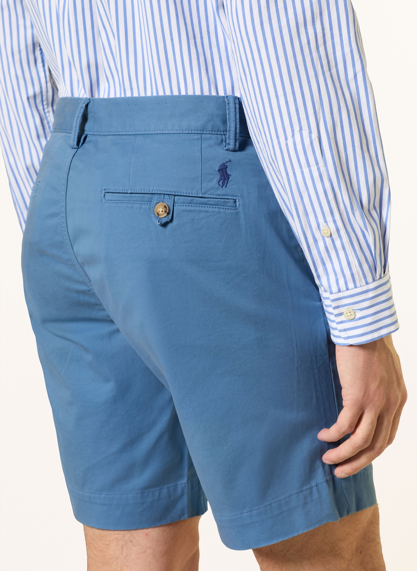 POLO RALPH LAUREN Chinoshorts Straight Fit: BLAU