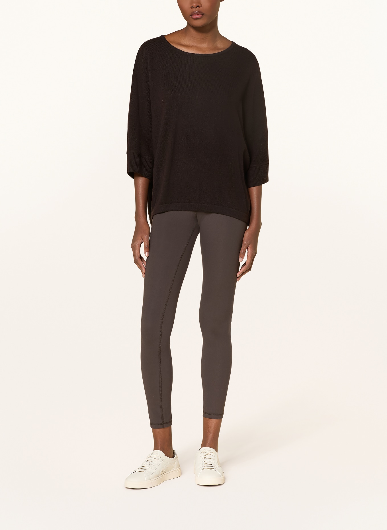 Juvia 7/8-Leggings: DUNKELBRAUN