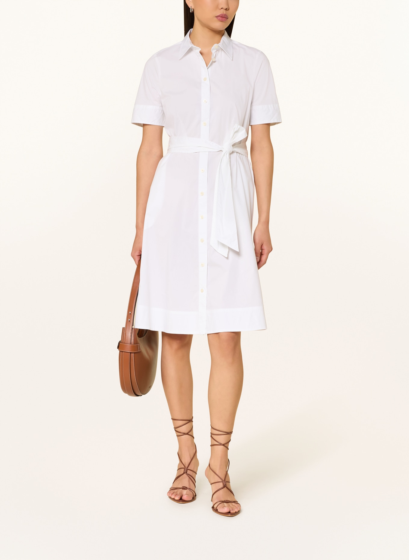 LAUREN RALPH LAUREN Sukienka koszulowa: BIAŁY