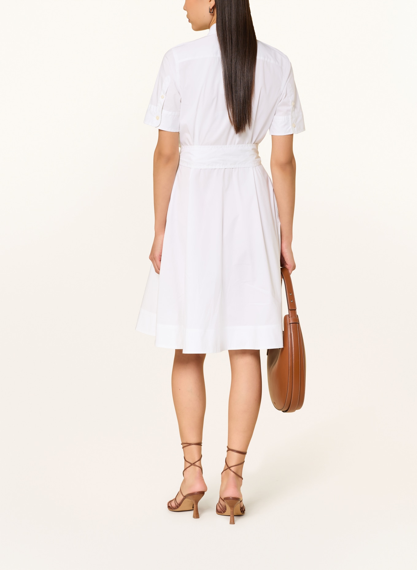 LAUREN RALPH LAUREN Sukienka koszulowa: BIAŁY