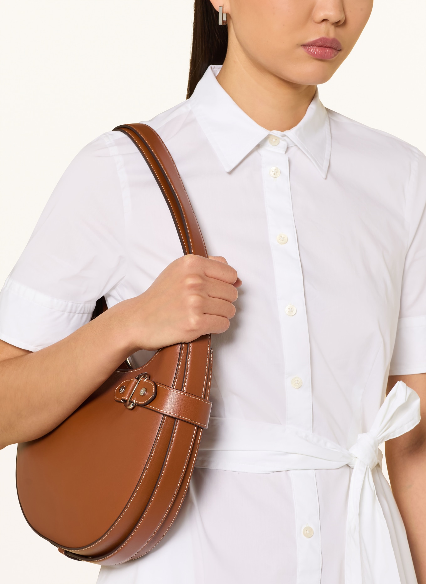 LAUREN RALPH LAUREN Sukienka koszulowa: BIAŁY