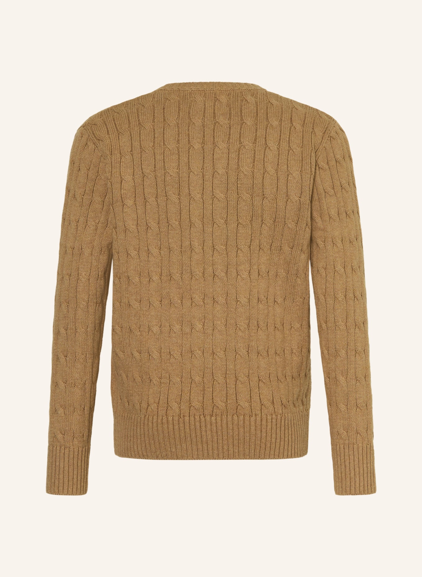 POLO RALPH LAUREN Sweater: CAMEL