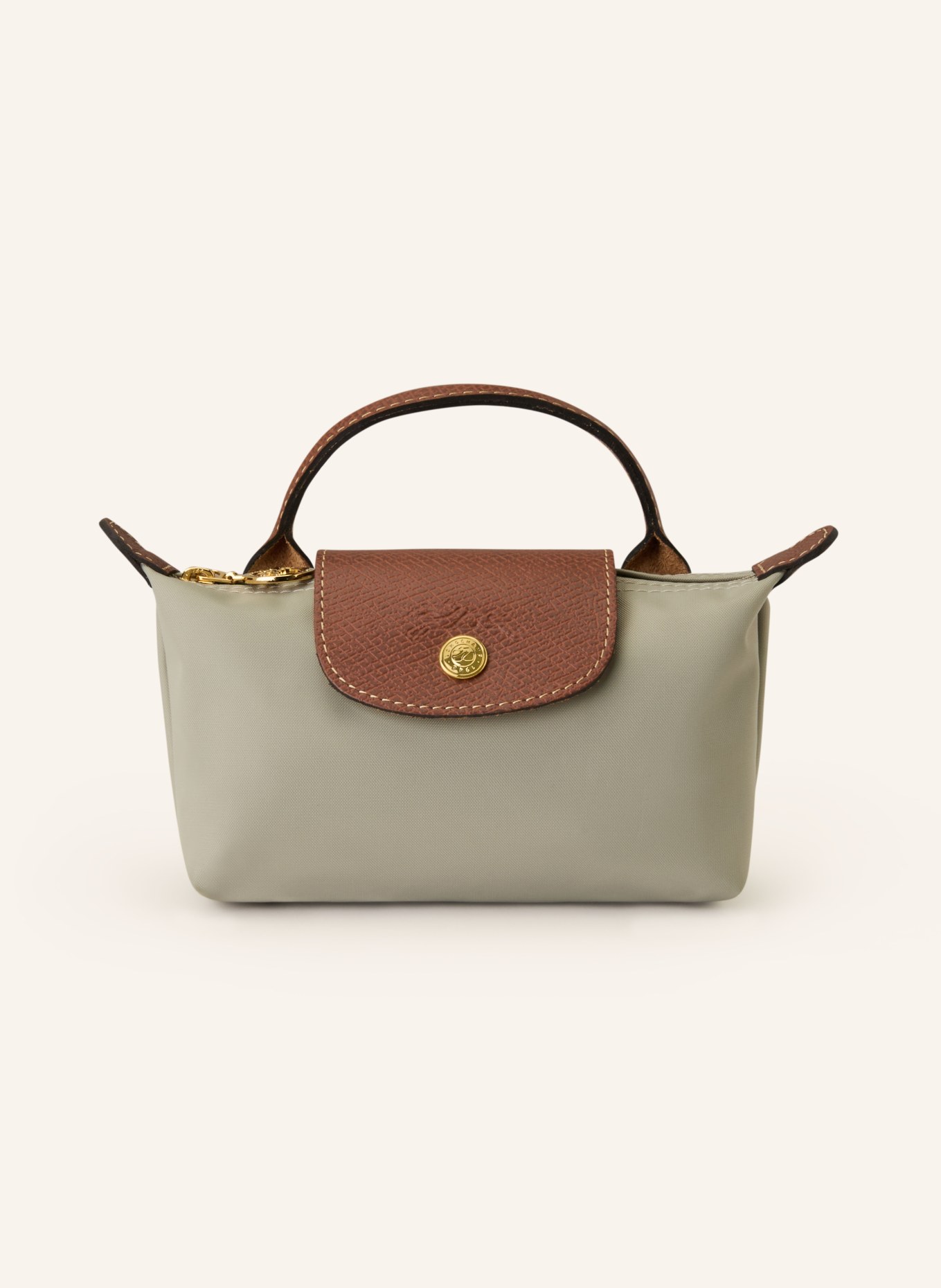 LONGCHAMP Pouch LE PLIAGE ORIGINAL: BEIGE / BRAUN