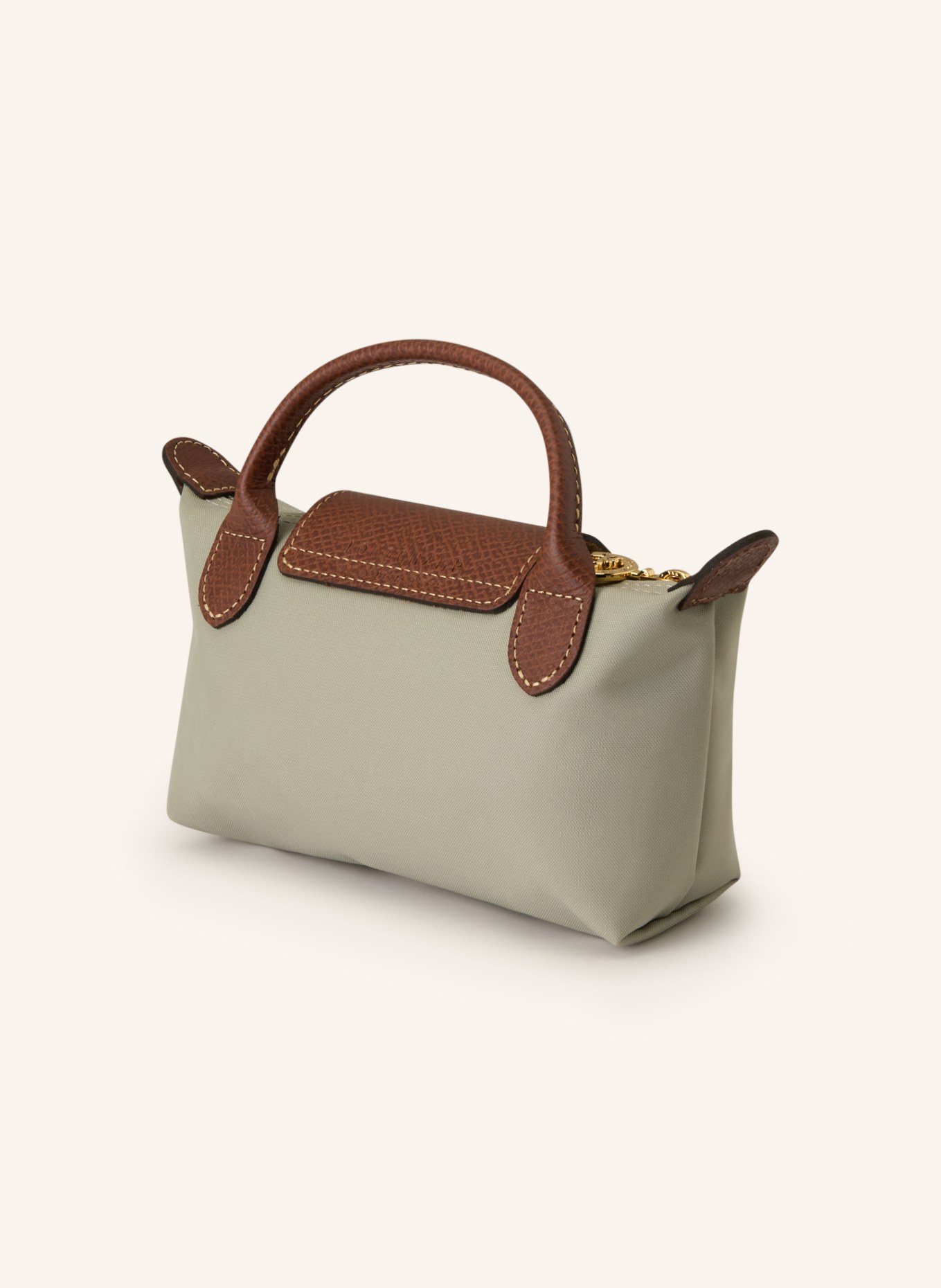 LONGCHAMP Pouch LE PLIAGE ORIGINAL: BEIGE / BRAUN