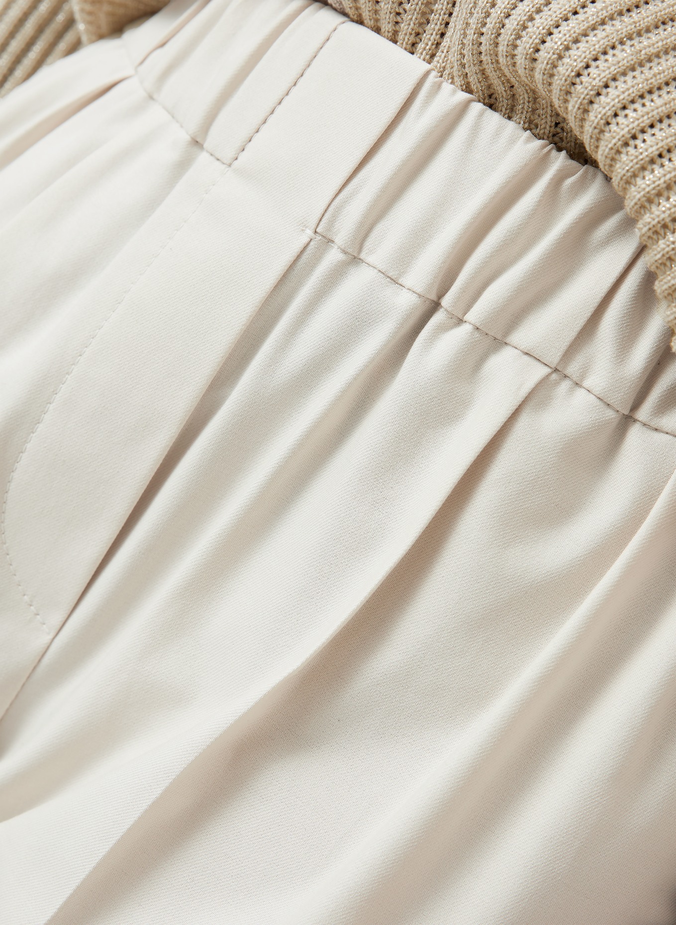 BRUNELLO CUCINELLI 7/8-Hose: CREME