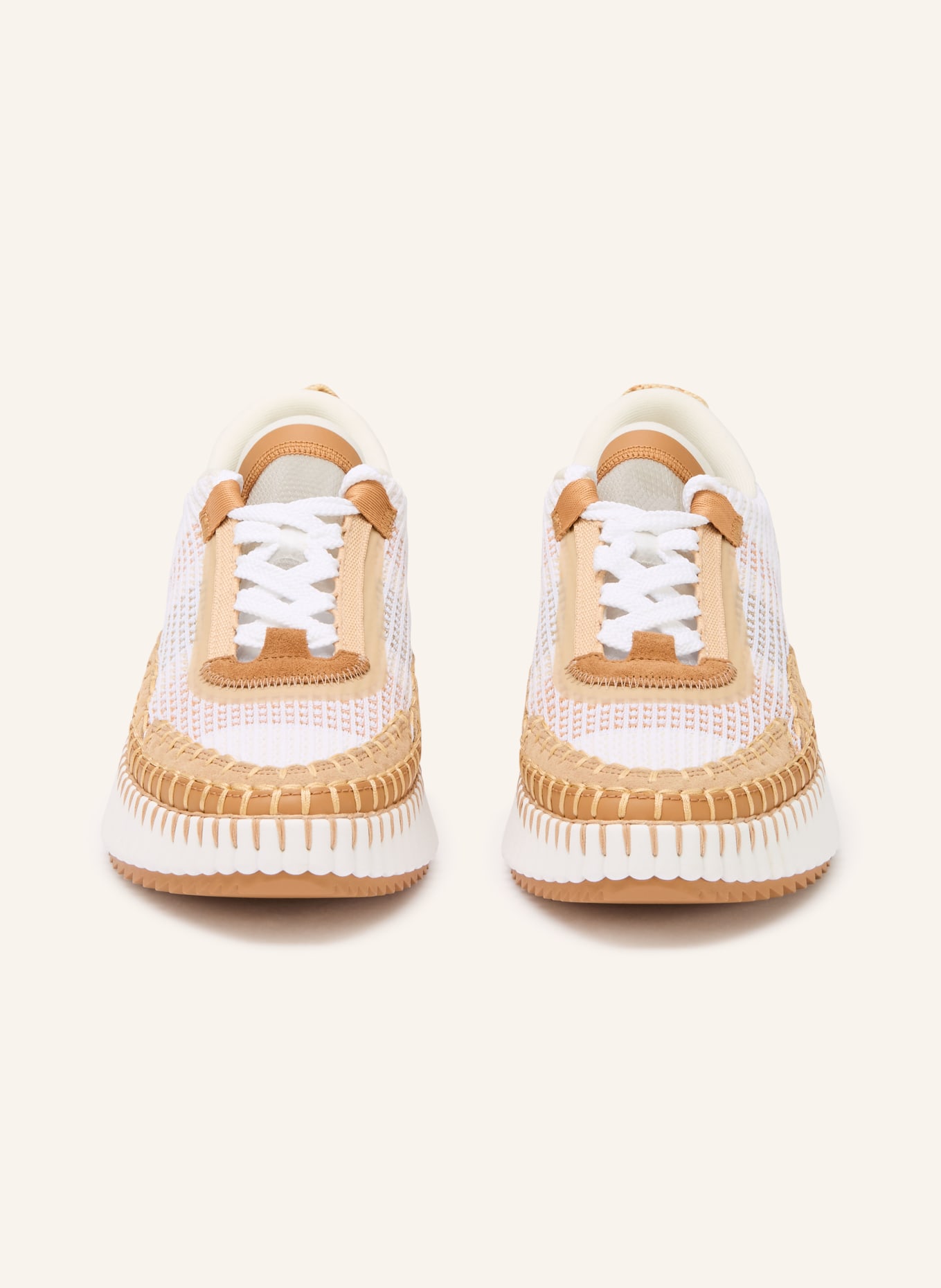 Chloé Sneakersy NAMA: 273 Cinnamon Brown