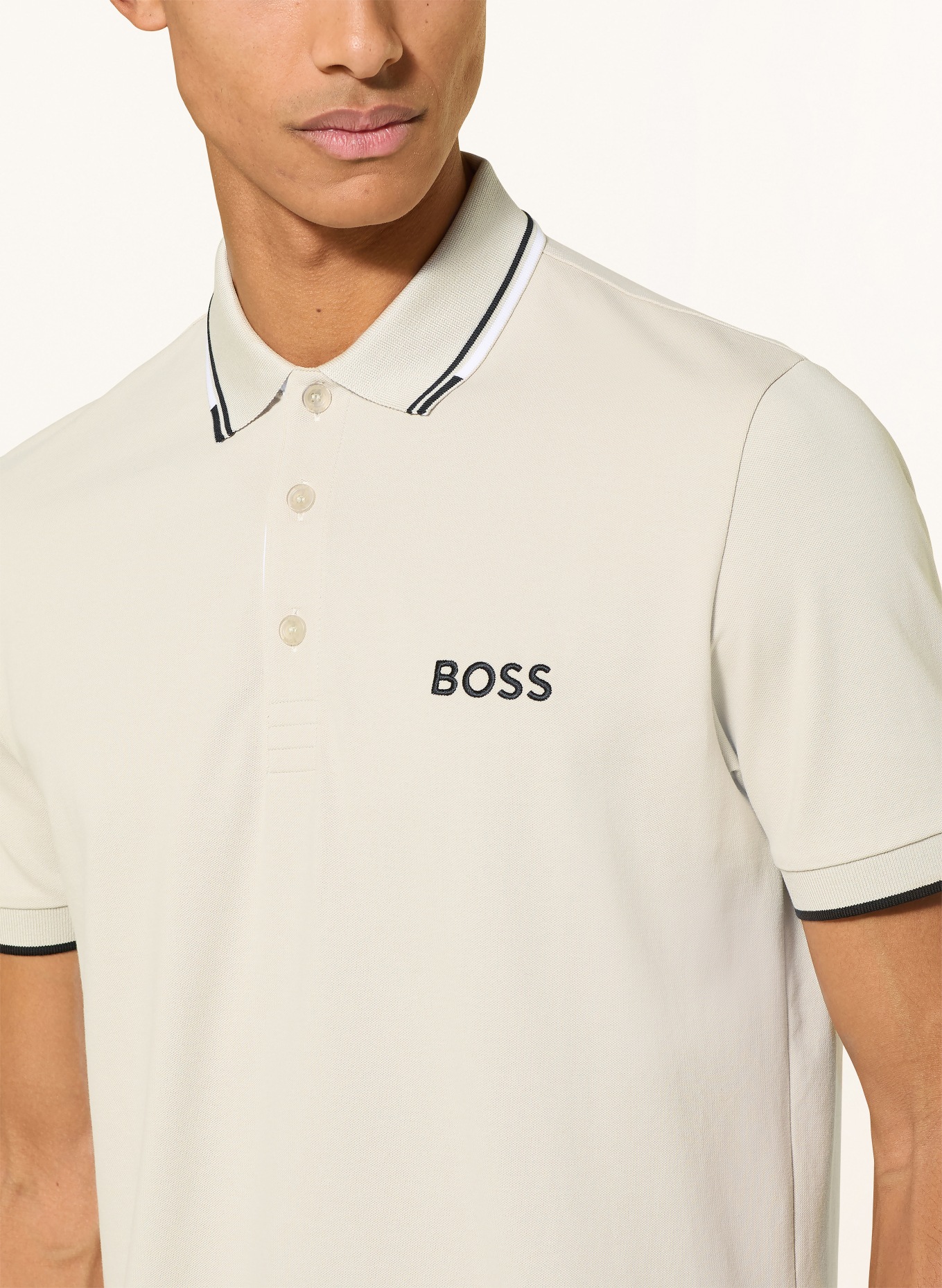 BOSS Funktions-Poloshirt PADDY PRO: BEIGE