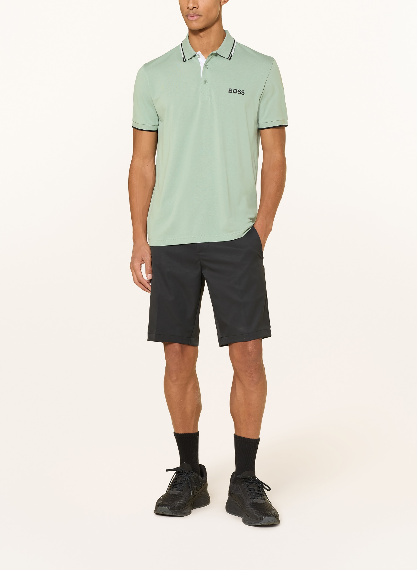 BOSS Funktions-Poloshirt PADDY PRO: HELLGRÜN
