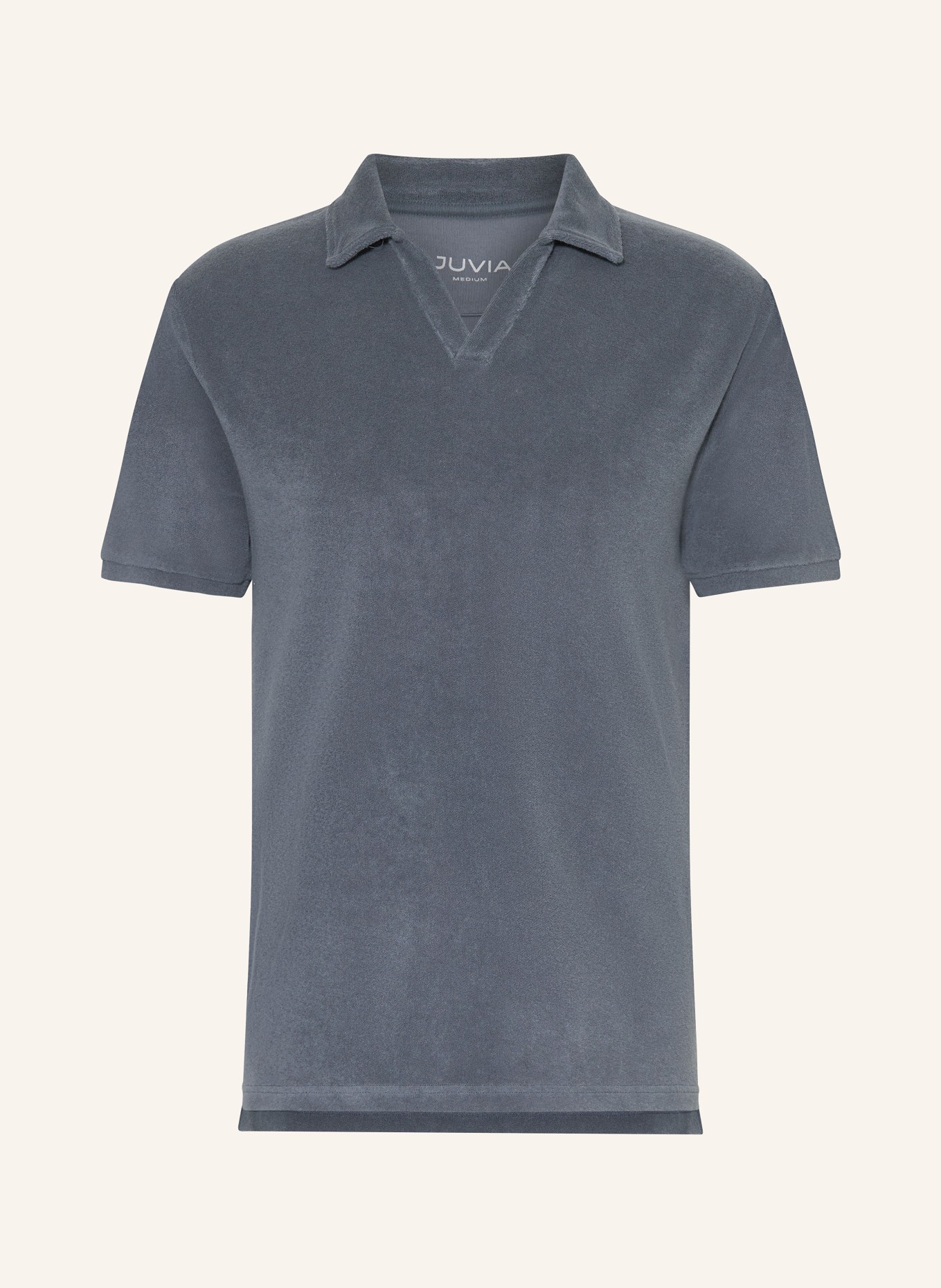 Juvia Koszulka polo z frotte: SZARONIEBIESKI