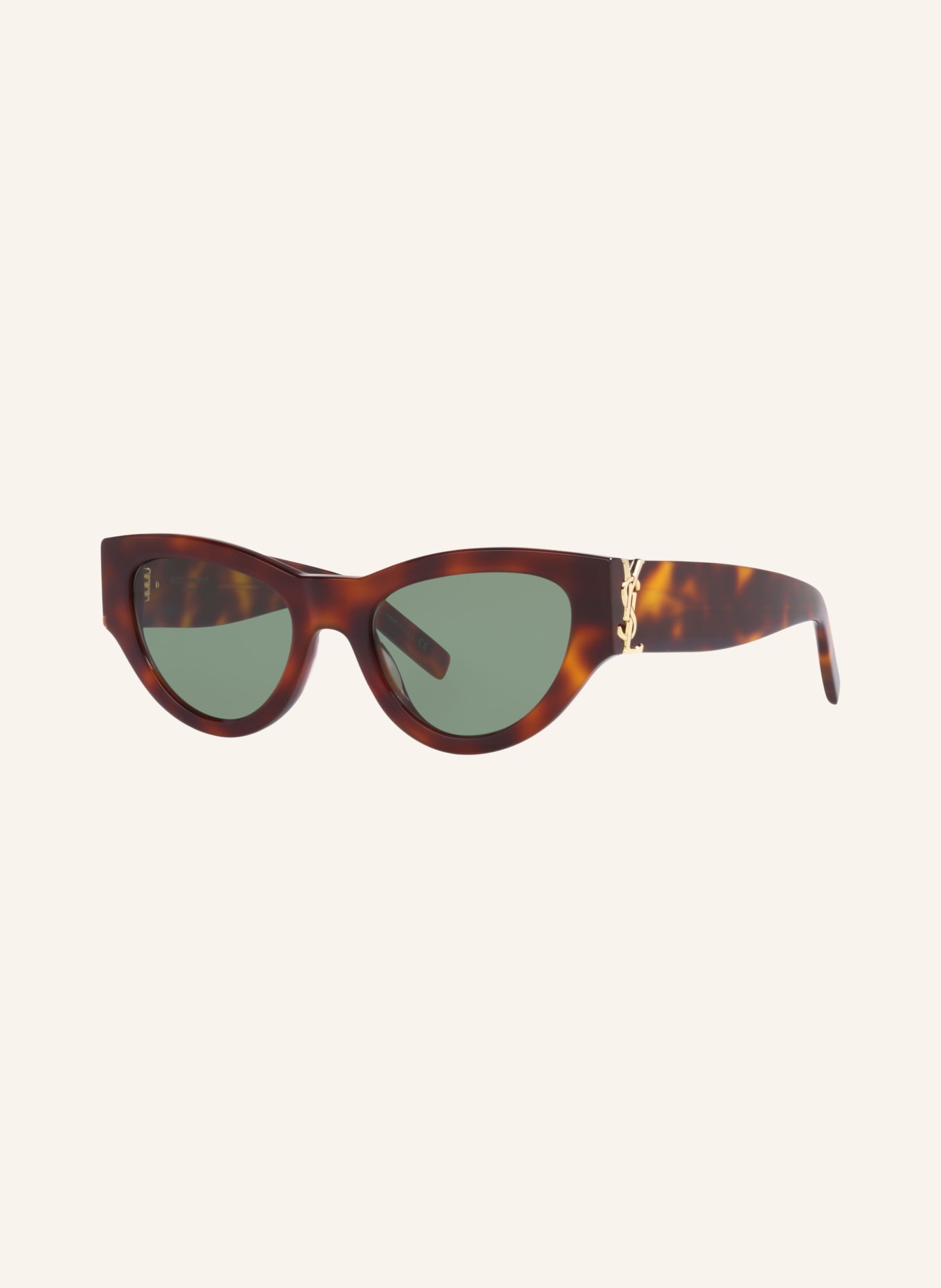 SAINT LAURENT Sonnenbrille YS000321: YS00032 - HAVANA/ GRÜN