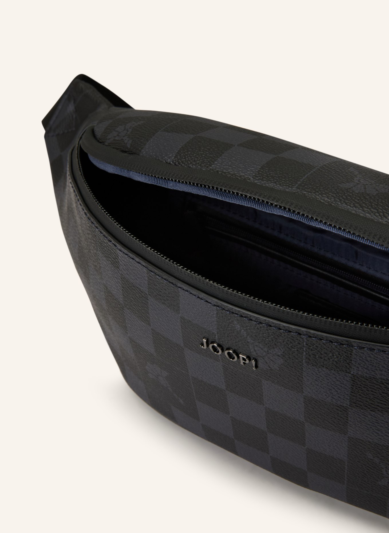 JOOP! Ledvinka CORTINA PIAZZO: ČERNÁ / TMAVĚ ŠEDÁ