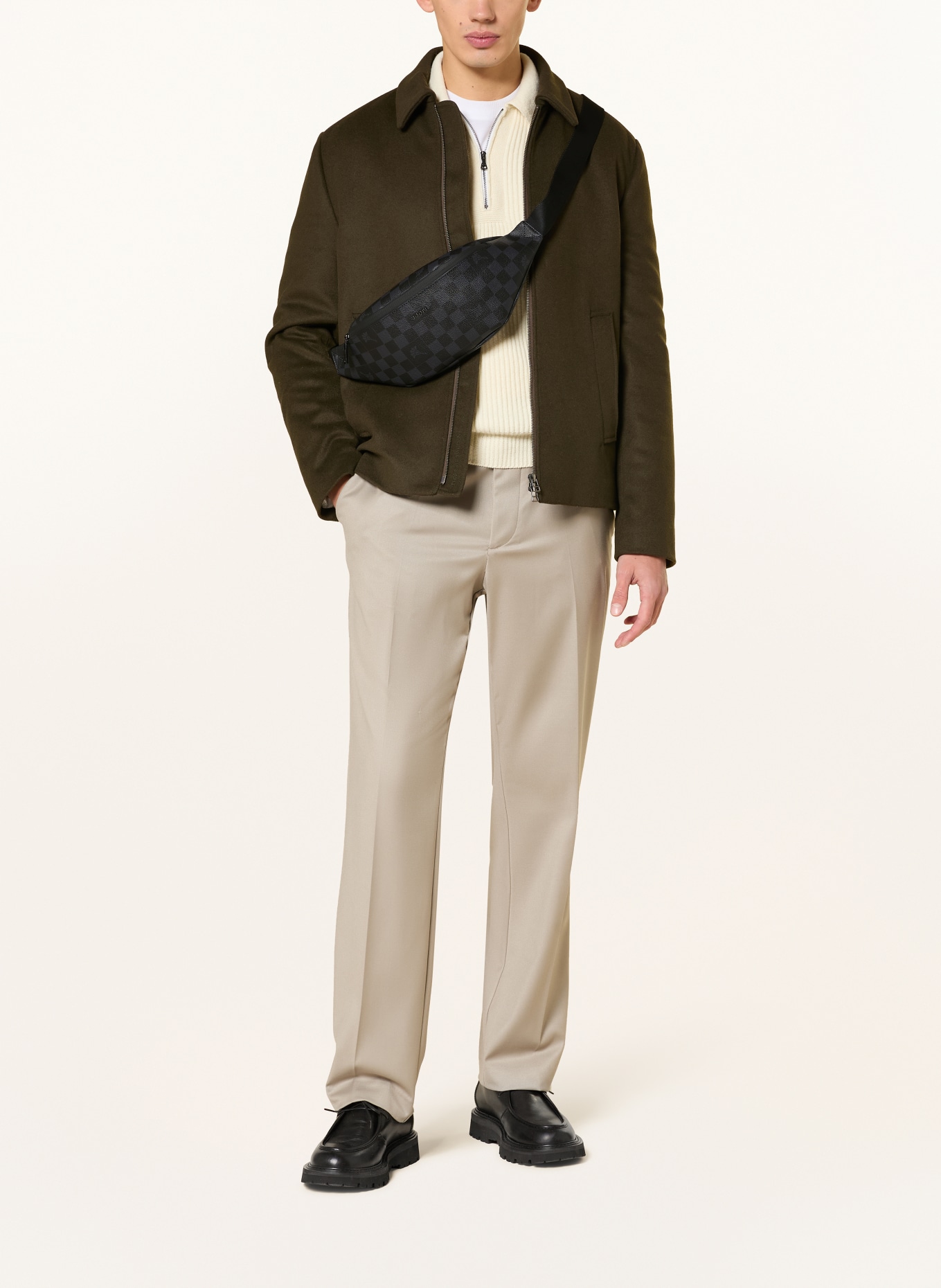 JOOP! Waist bag CORTINA PIAZZO: BLACK / DARK GRAY