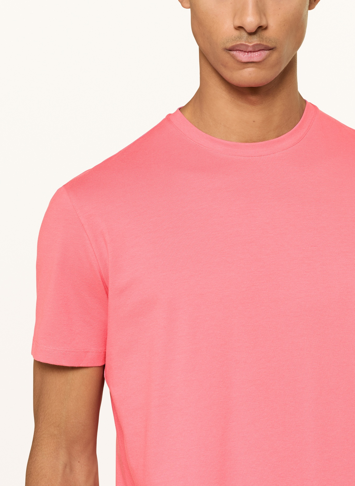 mey Pajama shirt series RELAX: LIGHT RED