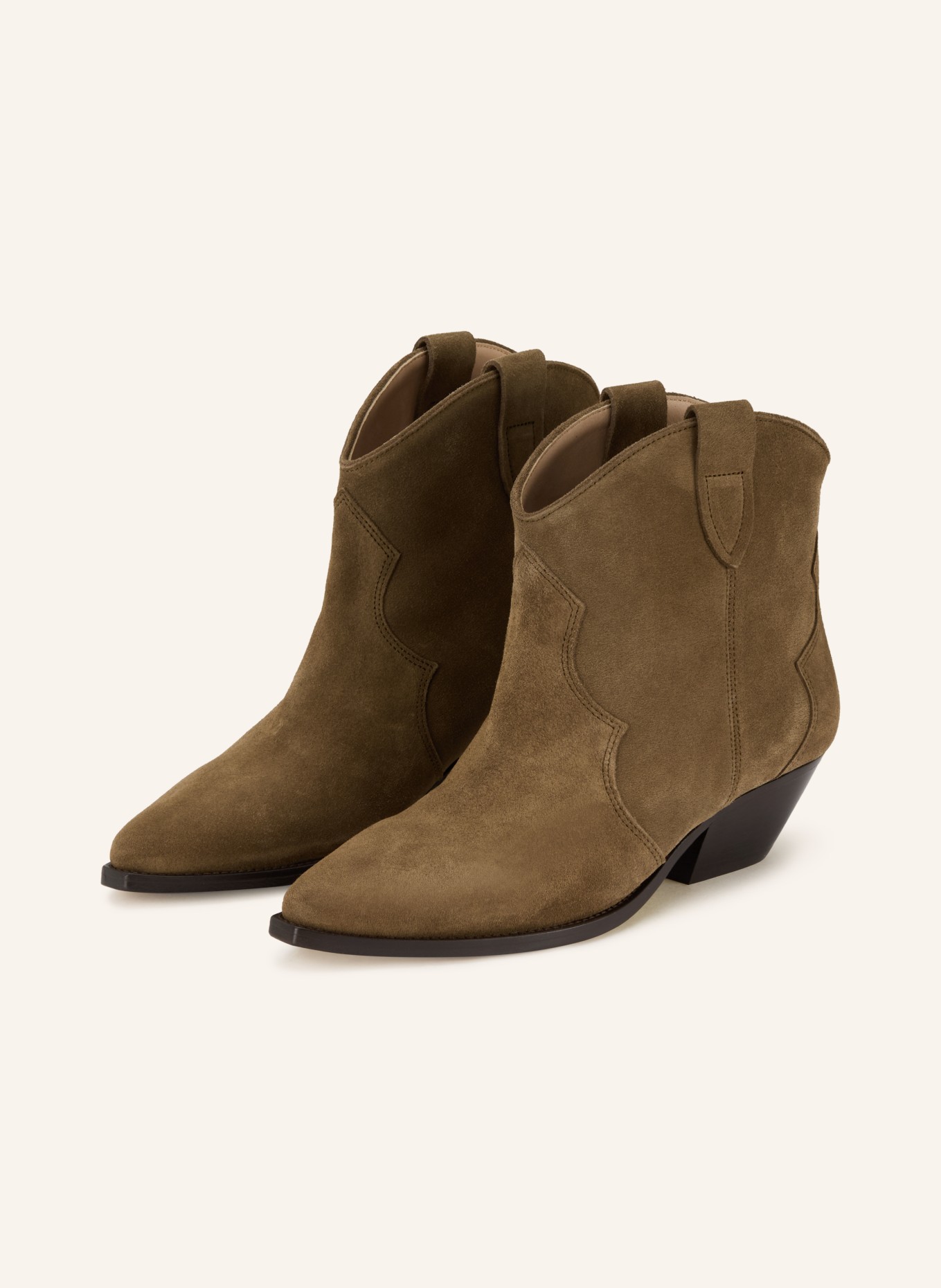 ISABEL MARANT Cowboy Boots DEWINA: BRAUN