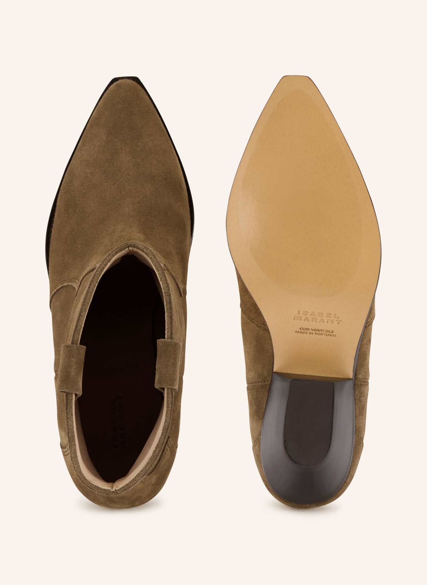 ISABEL MARANT Cowboy Boots DEWINA: BRAUN