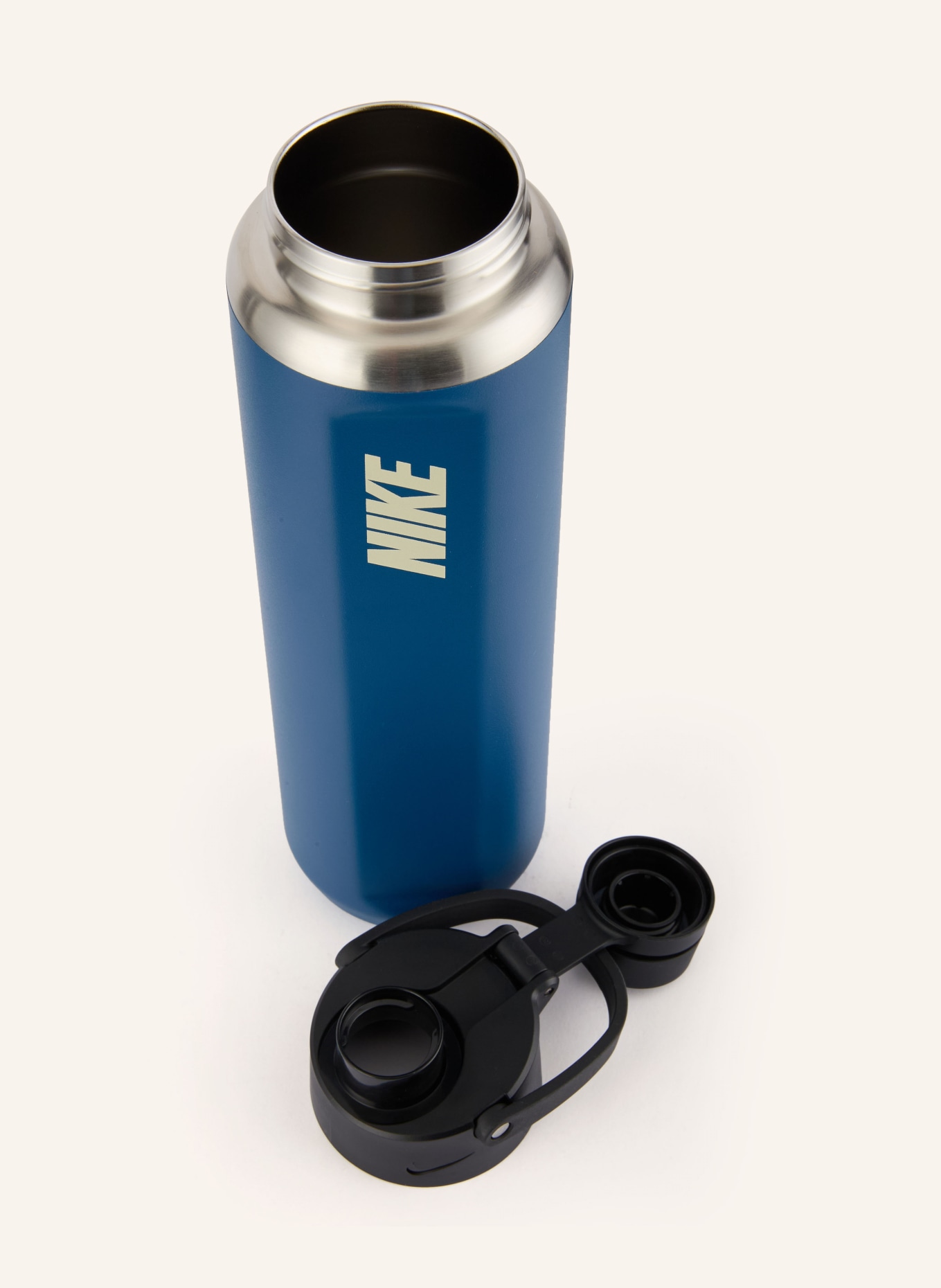 Nike Trinkflasche: PETROL / SCHWARZ