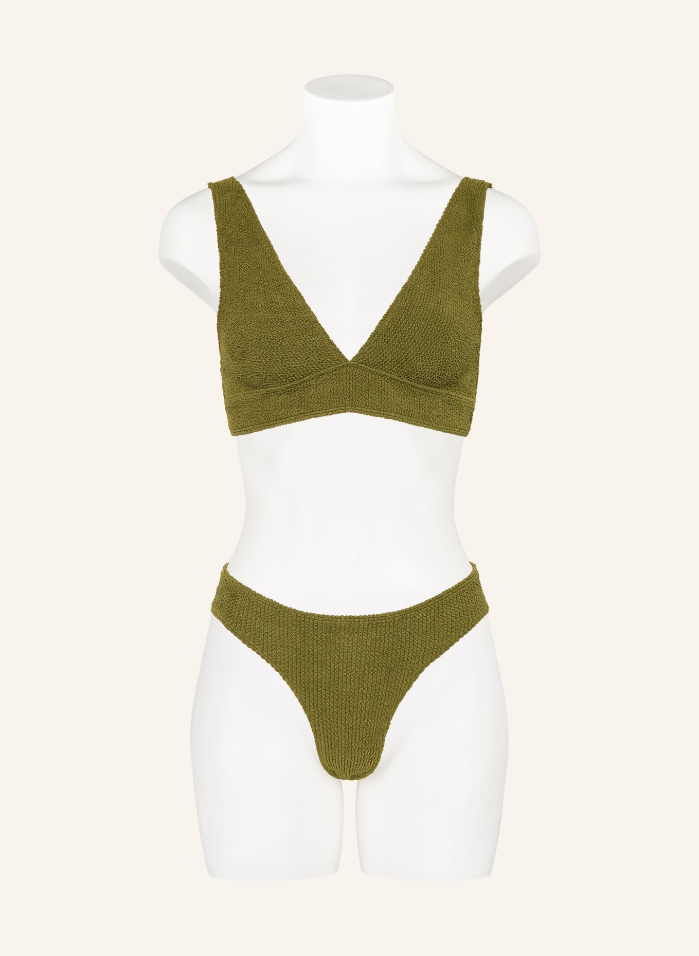 sorbet island Bralette-Bikini AQUA: KHAKI