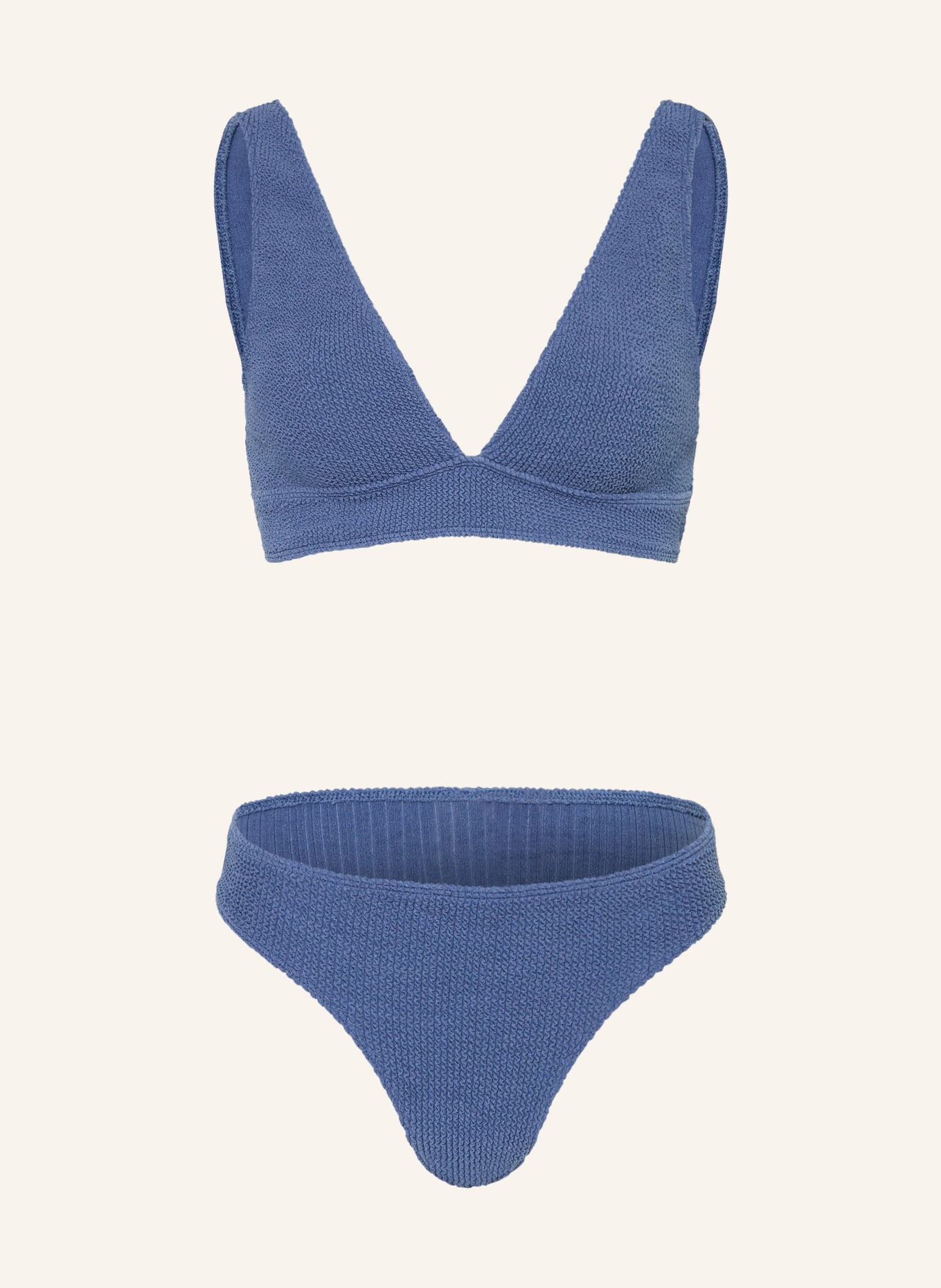 sorbet island Bralette-Bikini AQUA: BLAU