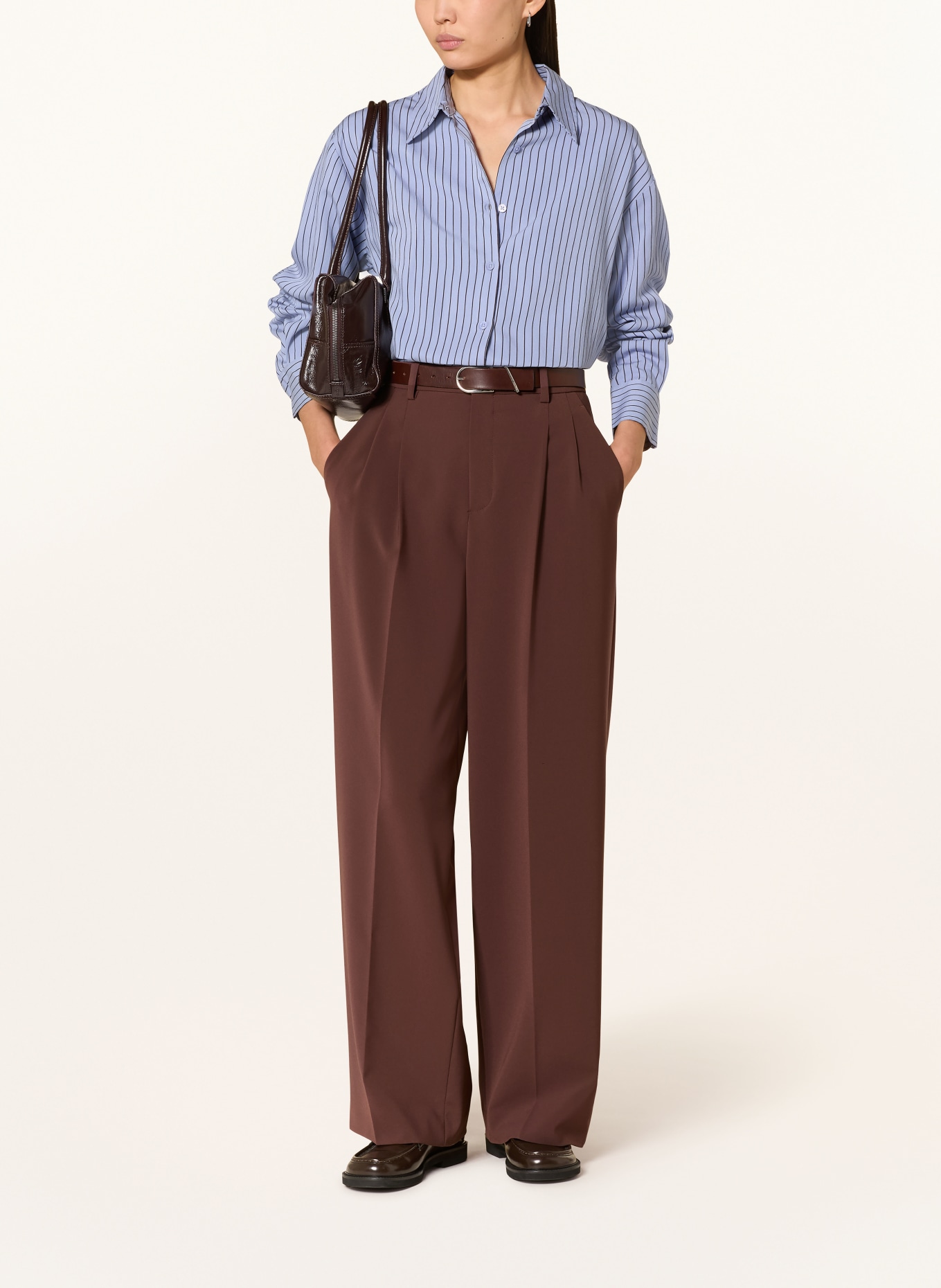 ROSSI Marlene pants NOA: DARK BROWN