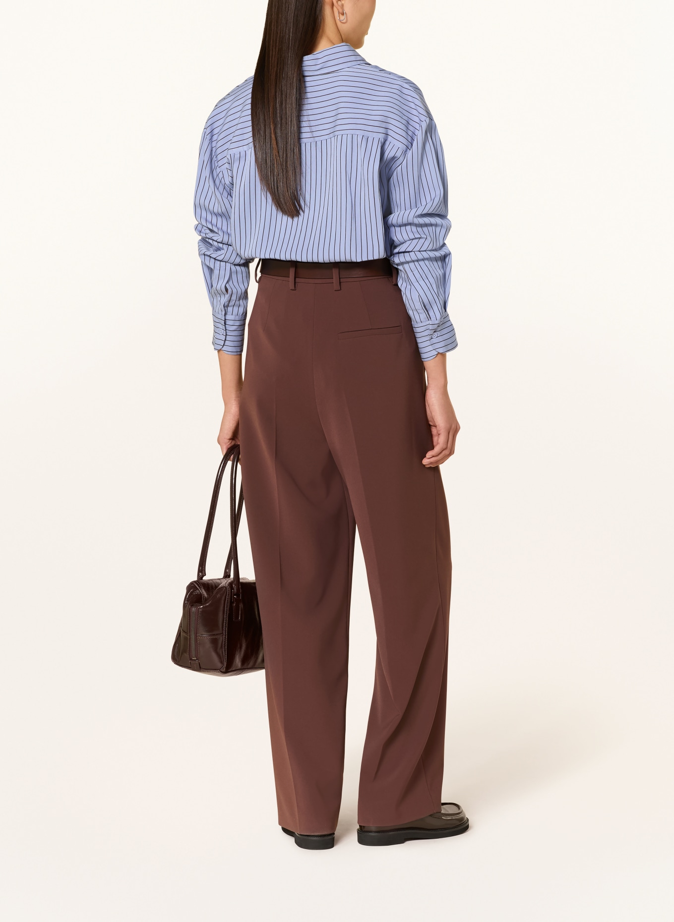 ROSSI Marlene pants NOA: DARK BROWN