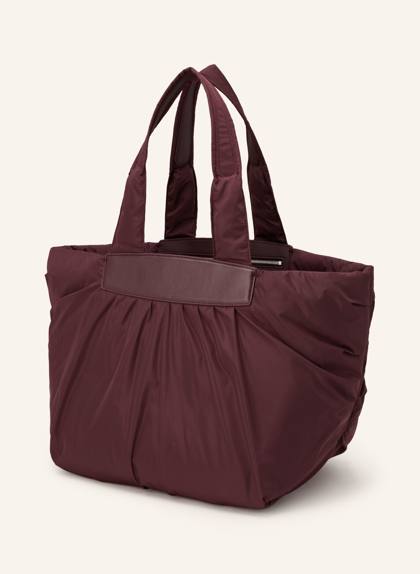 Vee Collective Shopper CABA TOTE s pouzdrem: TMAVĚ ČERVENÁ