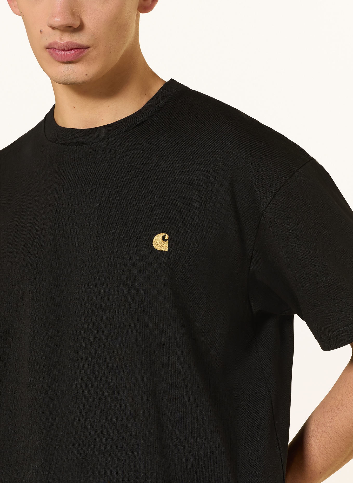carhartt WIP T-Shirt CHASE: SCHWARZ