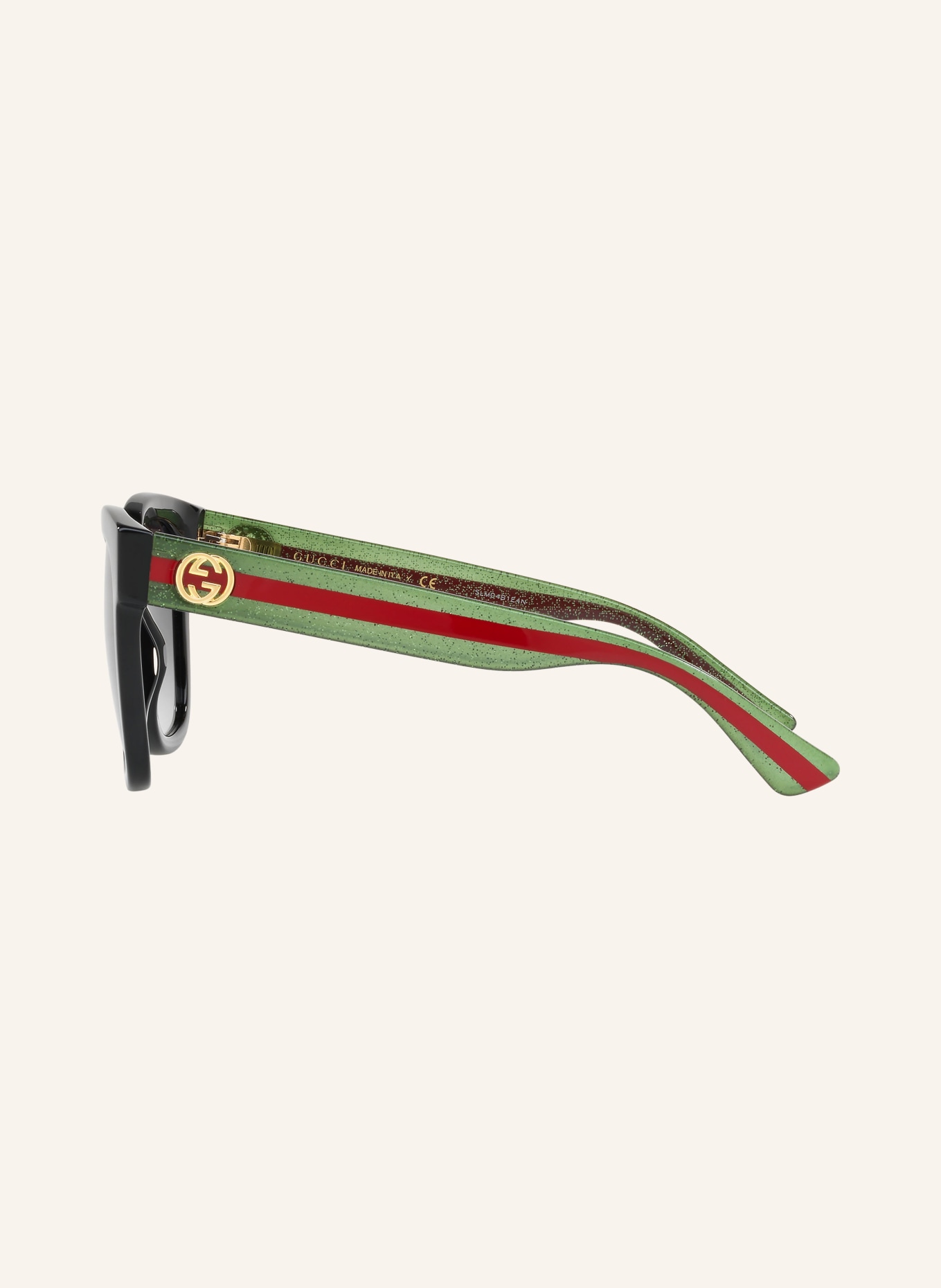 GUCCI Sluneční brýle GC001660: GC001660 – TMAVĚ ZELENÁ/ZELENÁ GRADACE