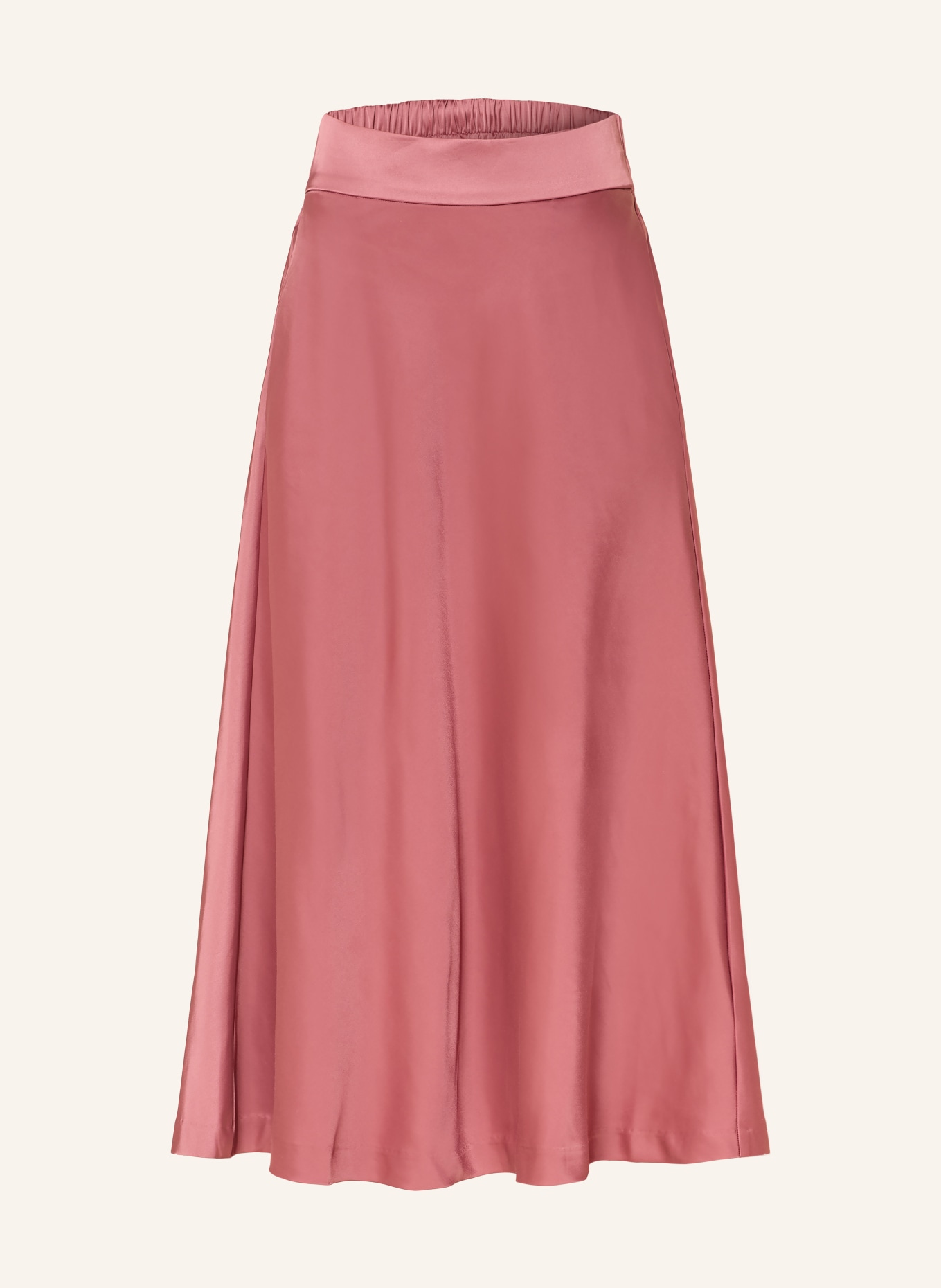 InWear Satin skirt ZILKYIW: RED