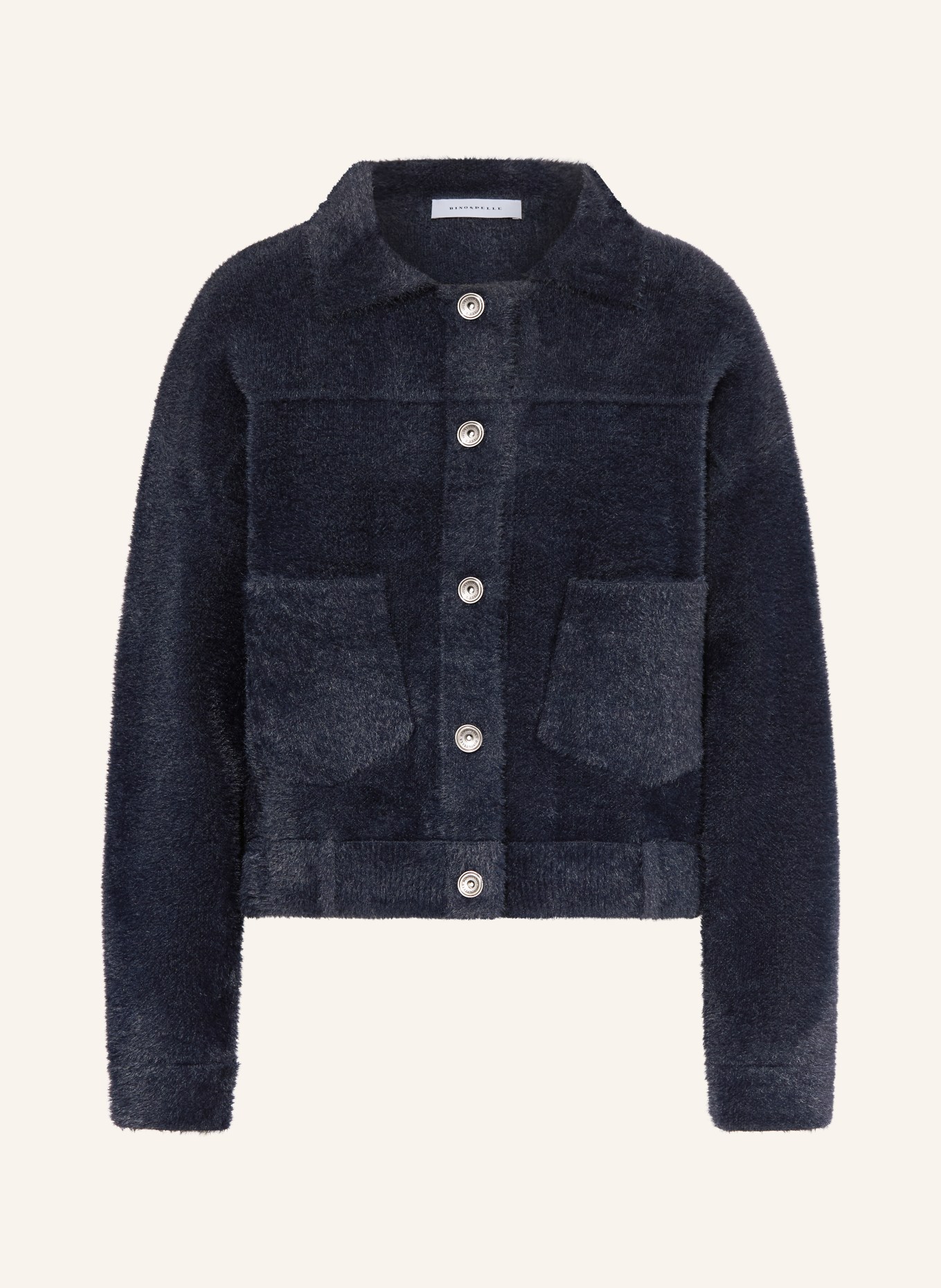 RINO & PELLE BUBBLY cardigan: DARK BLUE