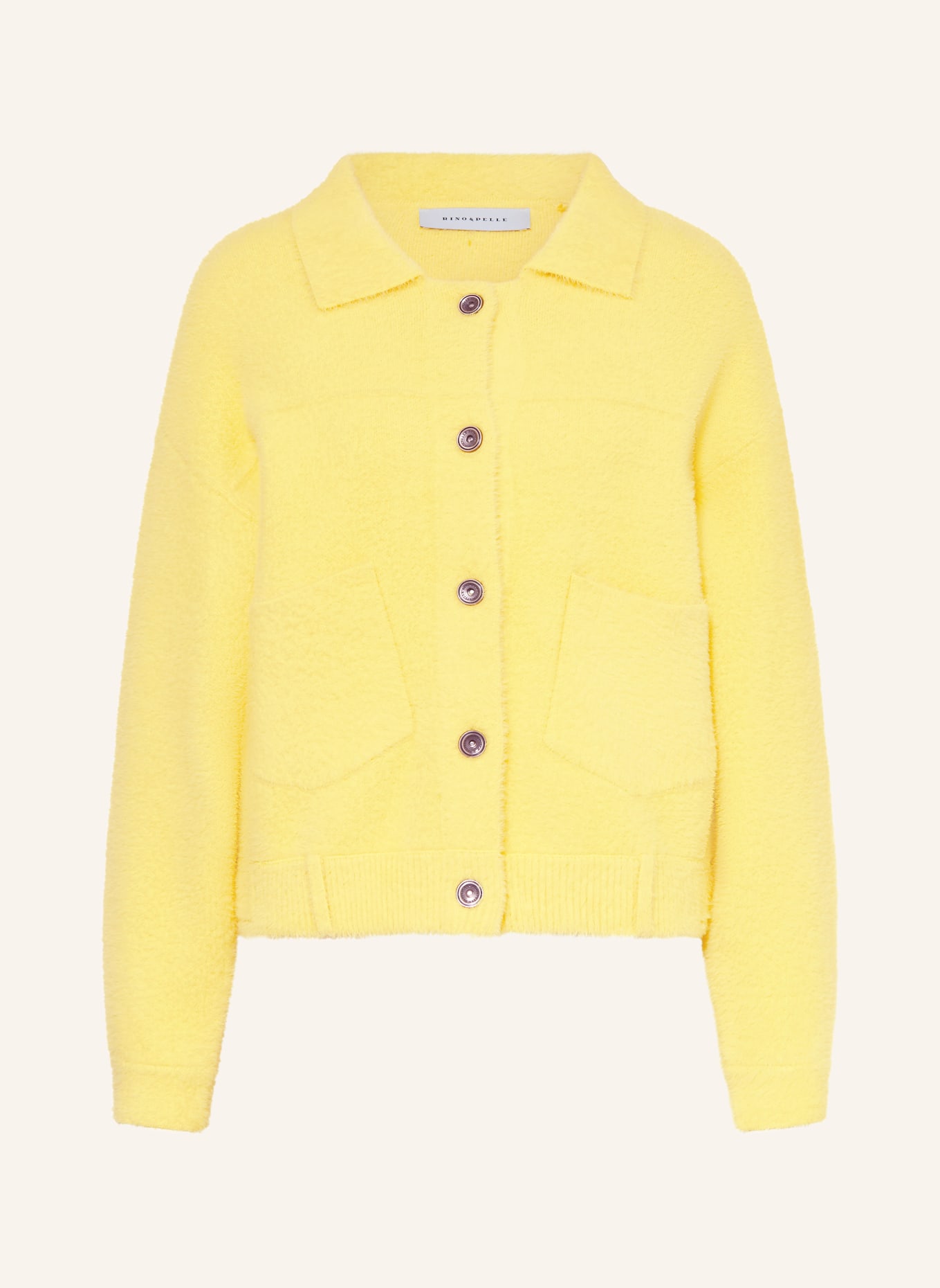 RINO & PELLE BUBBLY cardigan: YELLOW