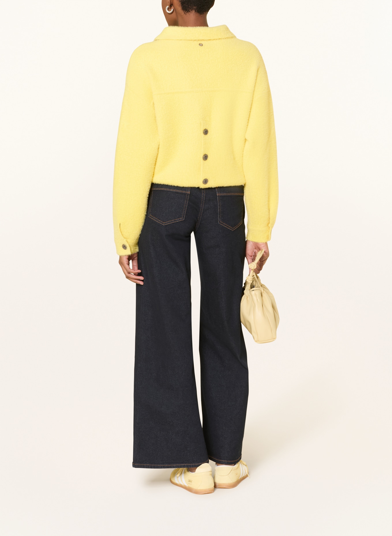 RINO & PELLE BUBBLY cardigan: YELLOW