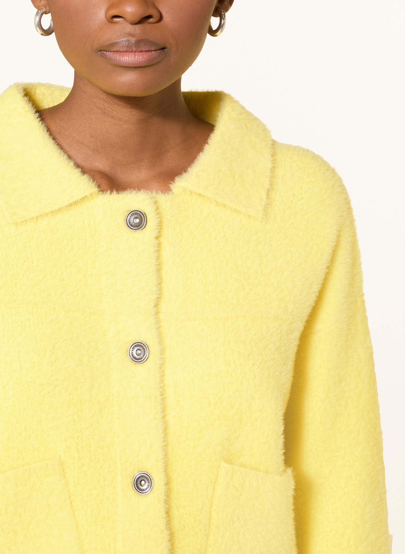 RINO & PELLE BUBBLY cardigan: YELLOW