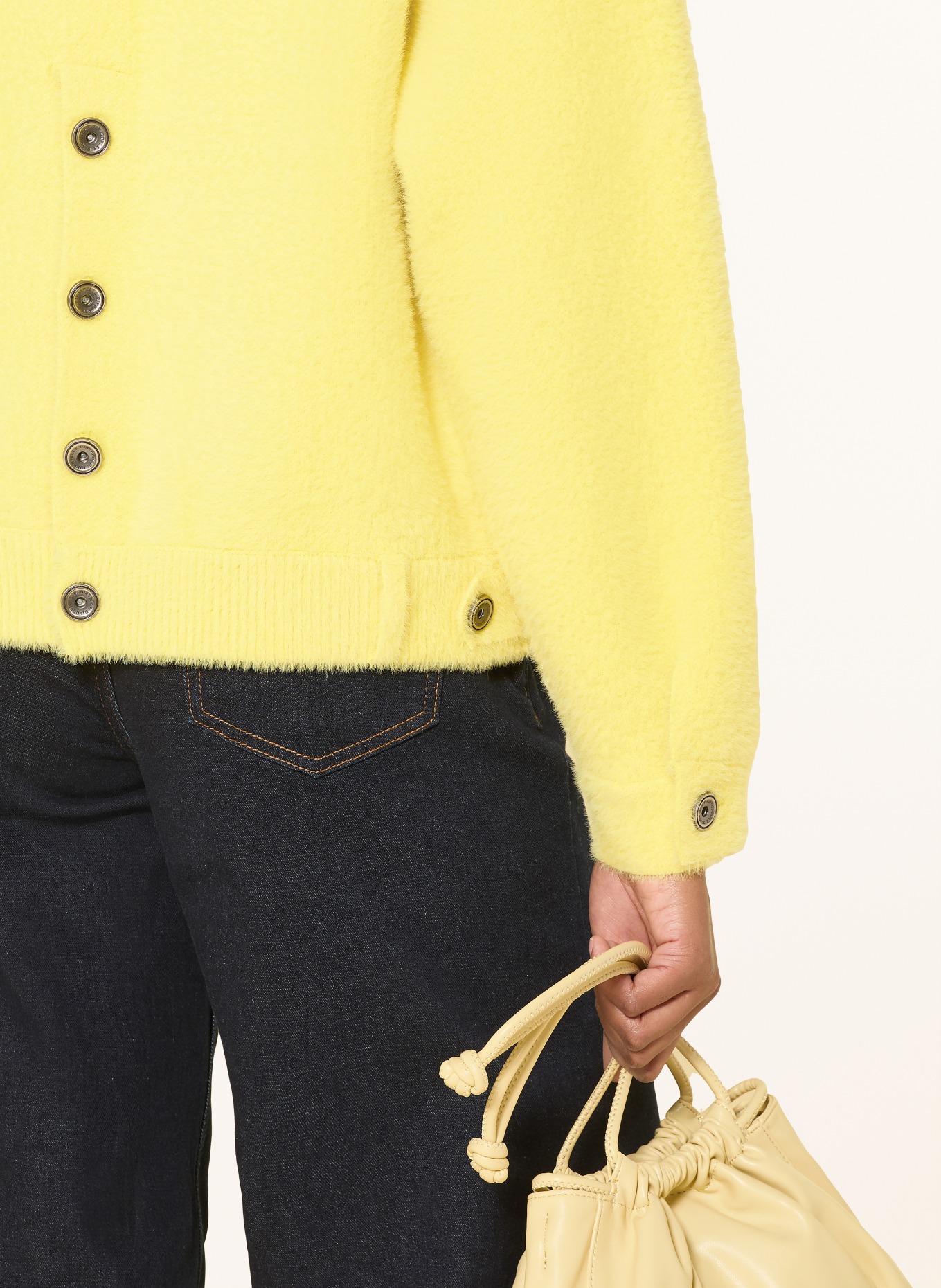 RINO & PELLE BUBBLY cardigan: YELLOW