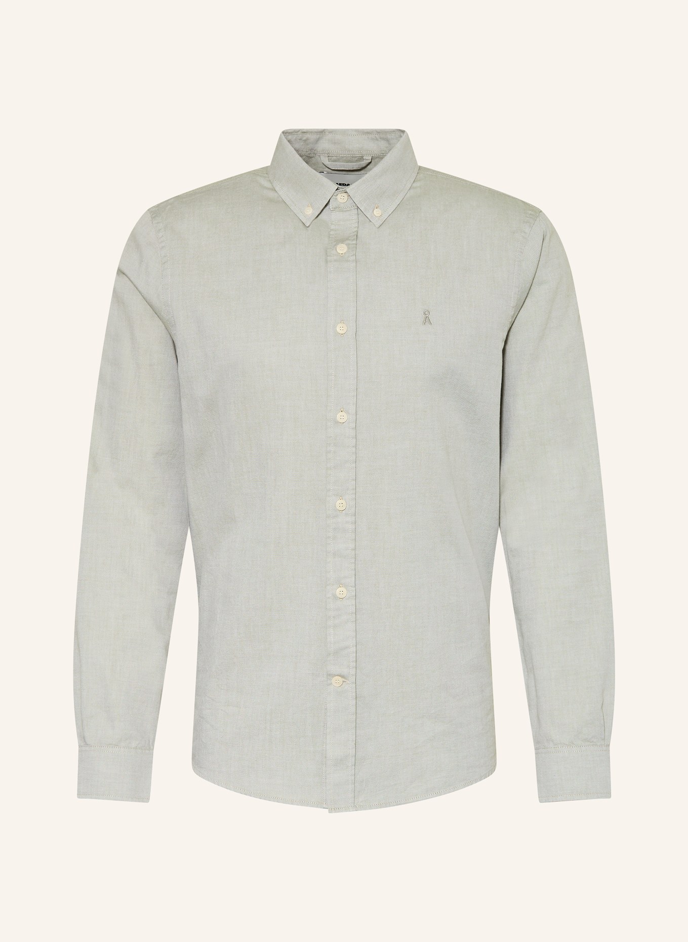 ARMEDANGELS Chemise QUAASA Comfort Fit: VERT CLAIR