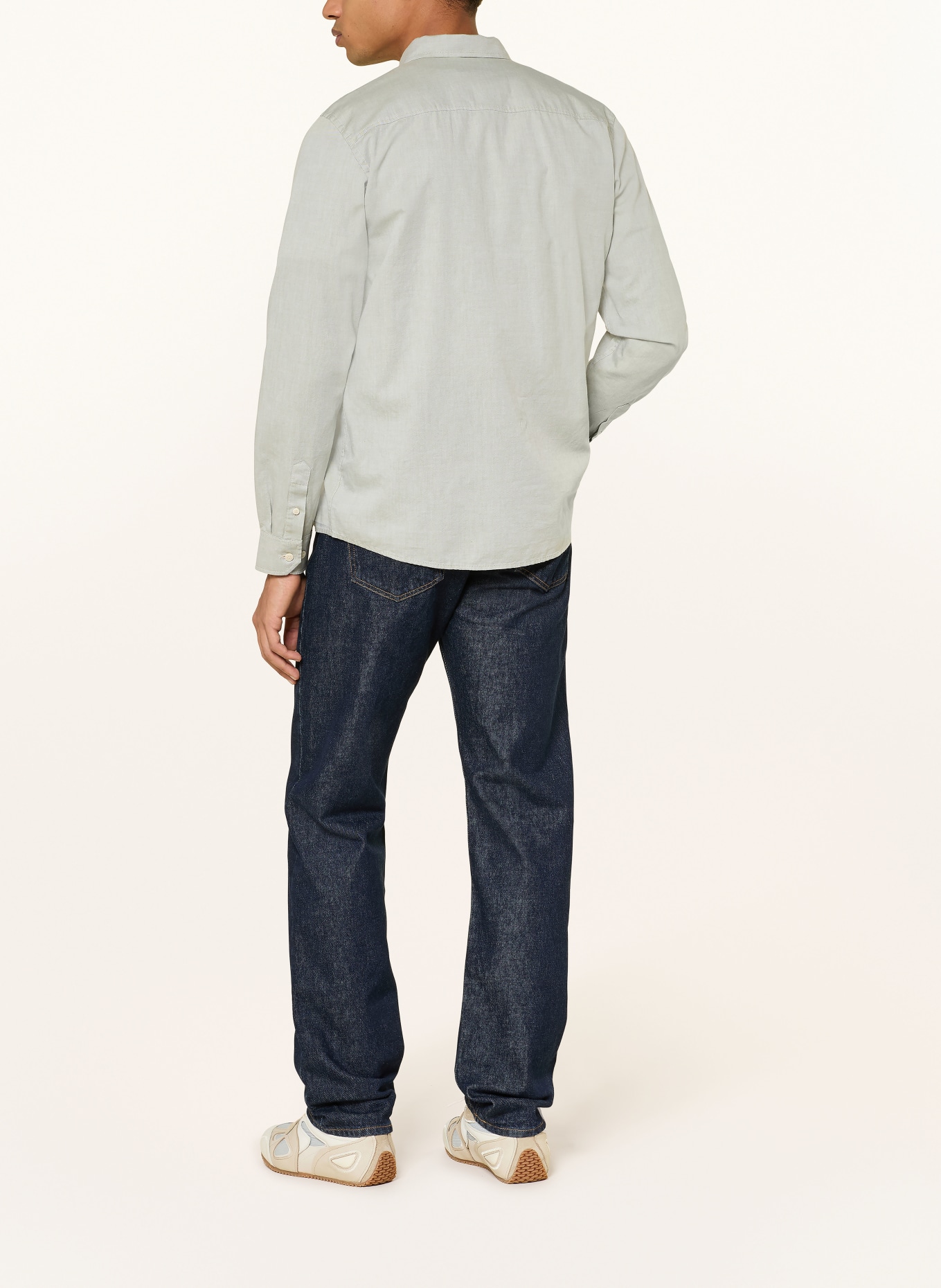 ARMEDANGELS Chemise QUAASA Comfort Fit: VERT CLAIR