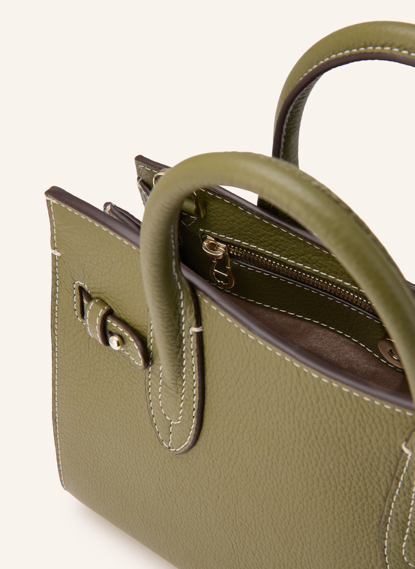 AIGNER Handtasche FARAH MEDIUM: GRÜN