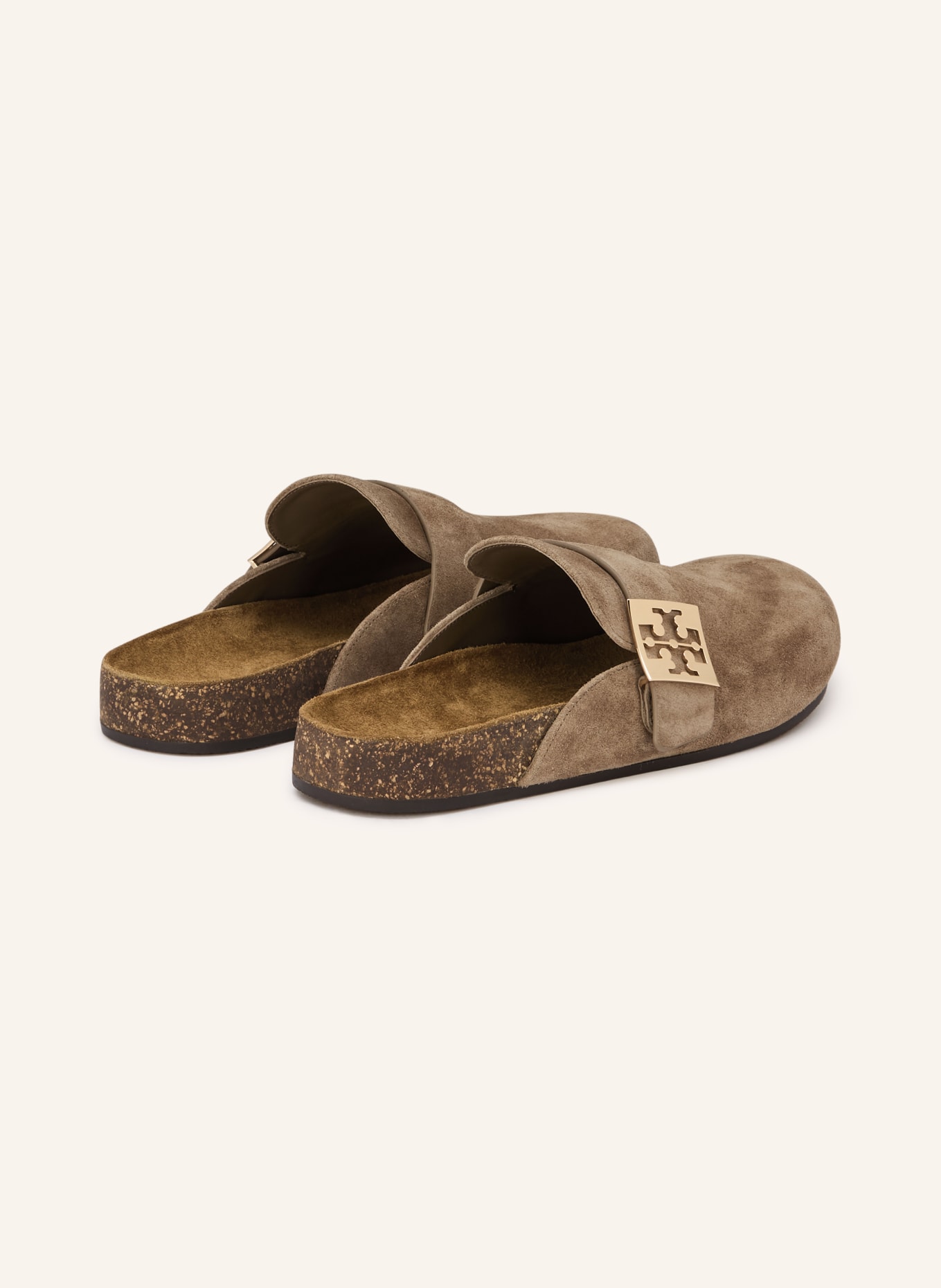 TORY BURCH Mules MELLOW: TAUPE