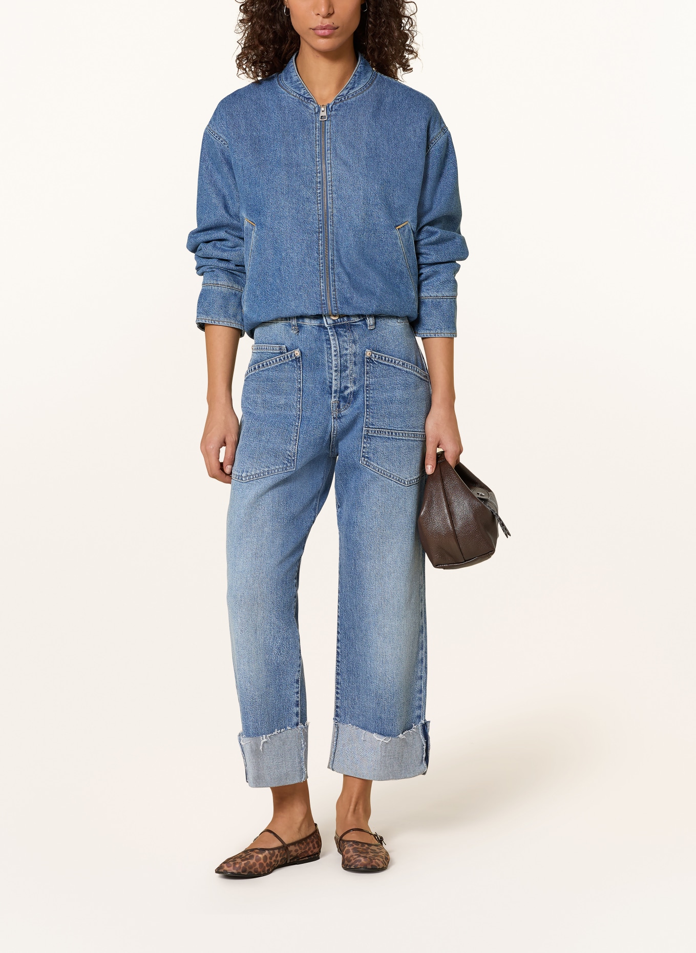 MAC Džínové kalhoty: D438 vintage blue basic wash