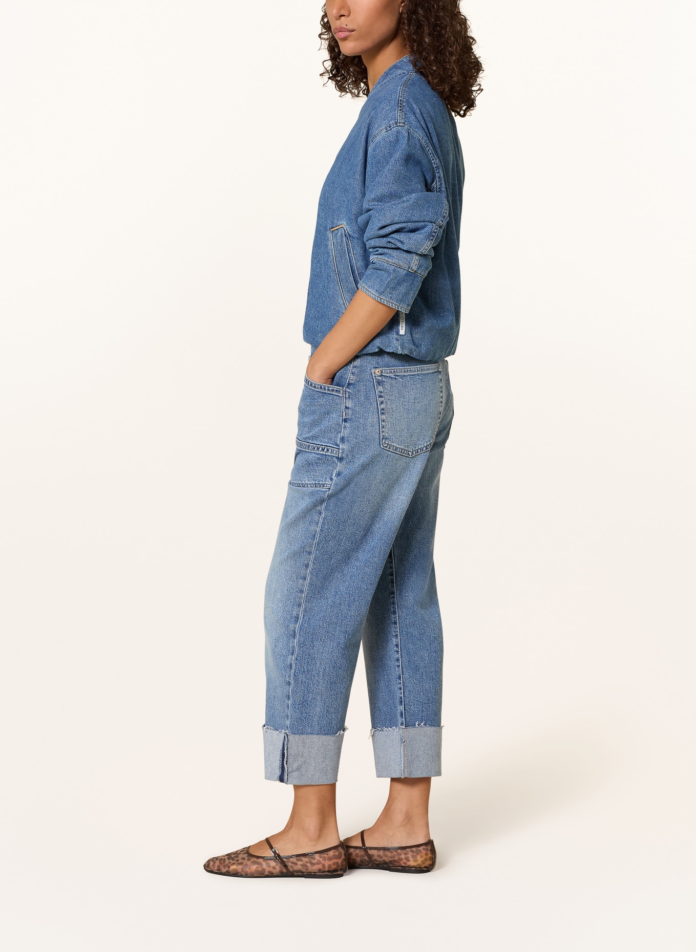 MAC Džínové kalhoty: D438 vintage blue basic wash