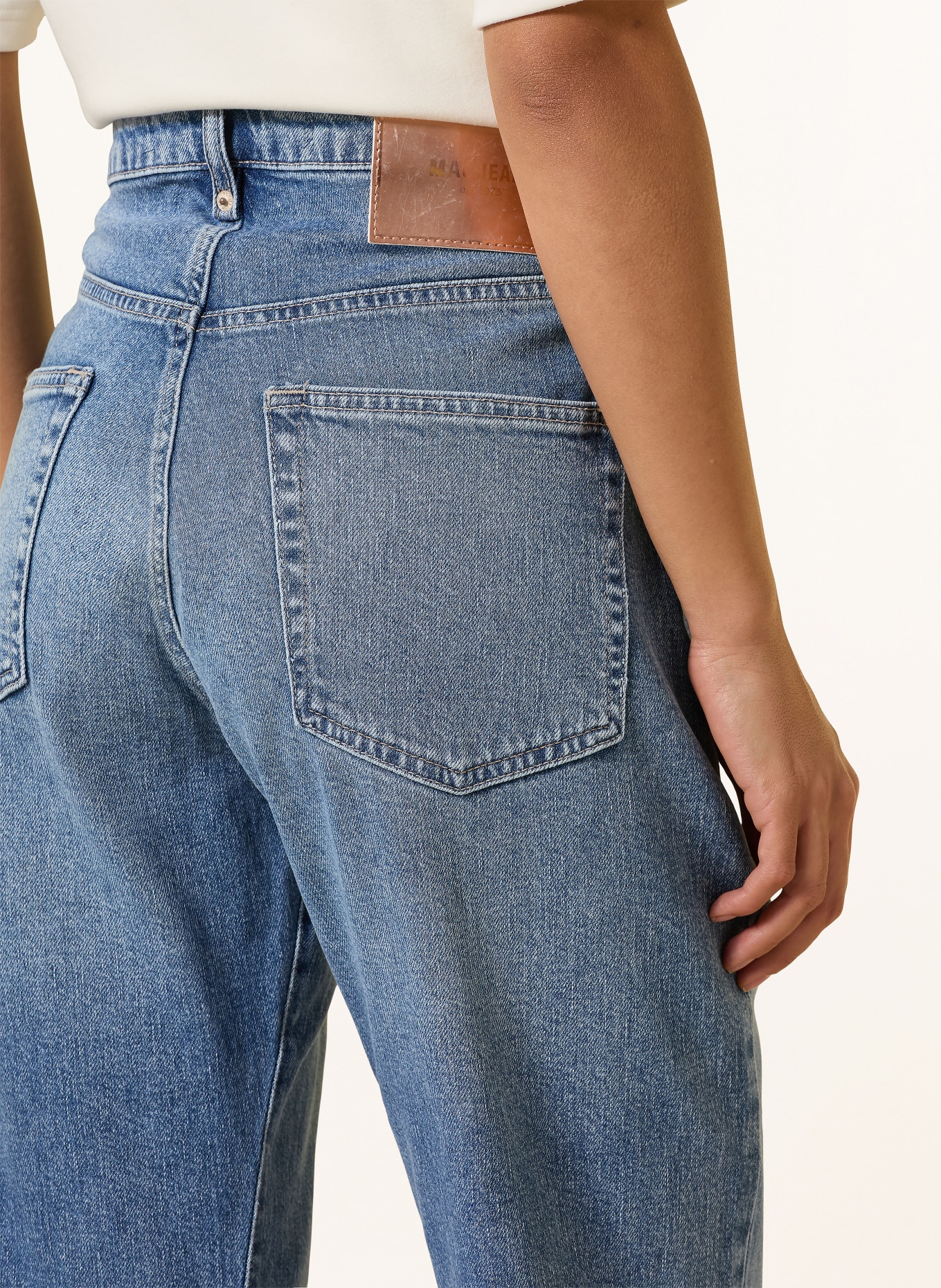 MAC Džínové kalhoty: D438 vintage blue basic wash