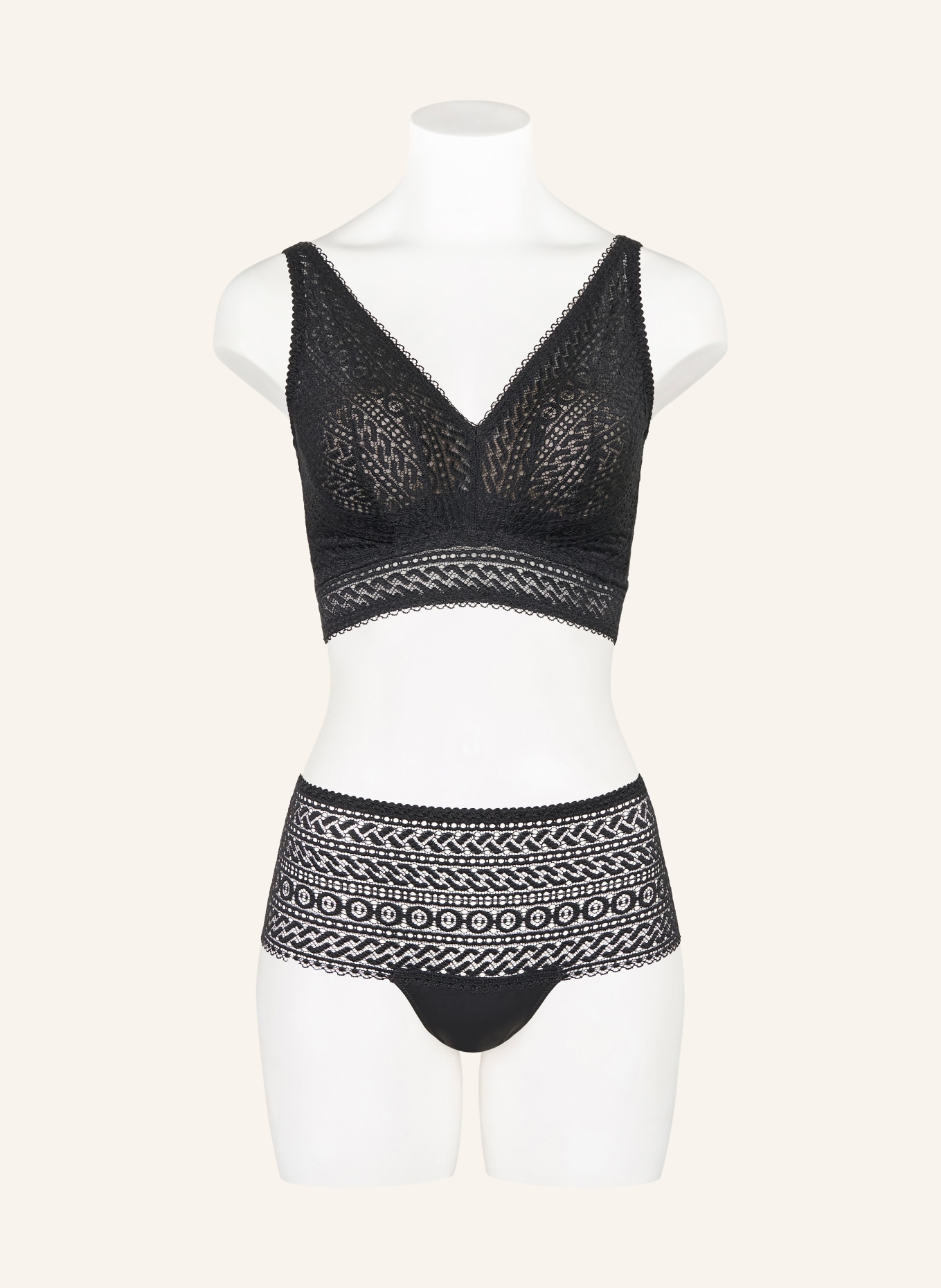 PrimaDonna Taillenstring MONTARA: SCHWARZ