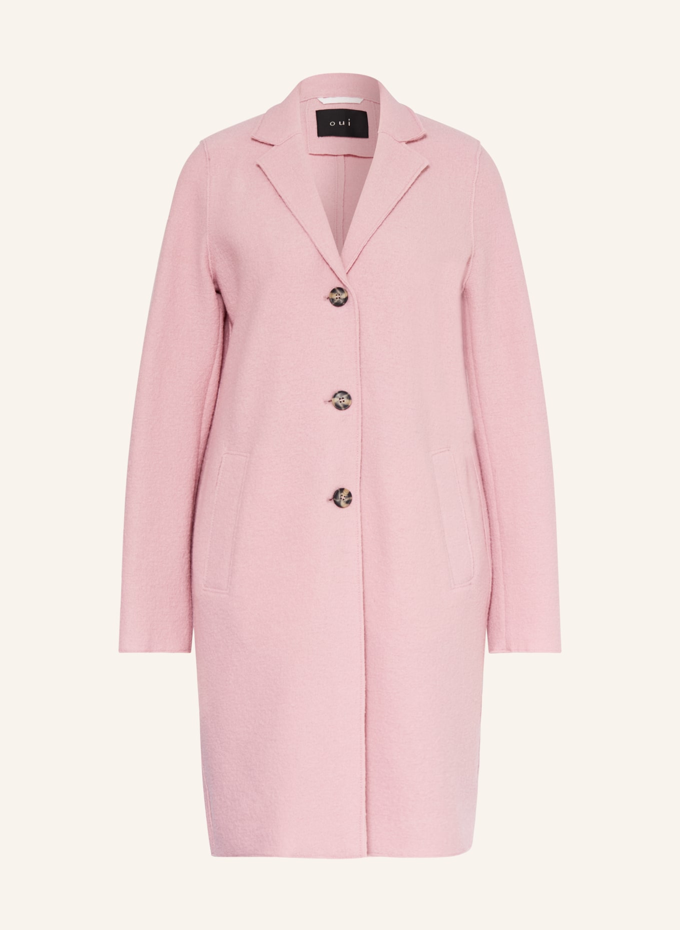 oui Wollmantel: ROSÉ