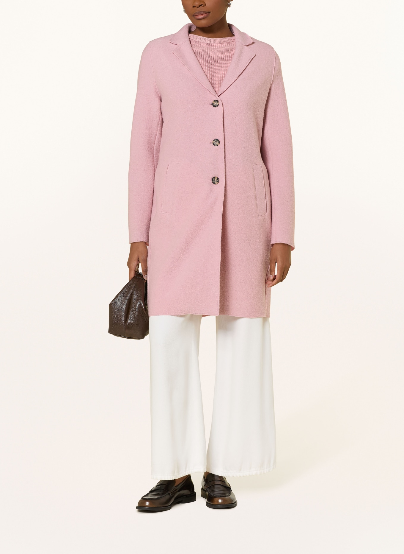 oui Wollmantel: ROSÉ