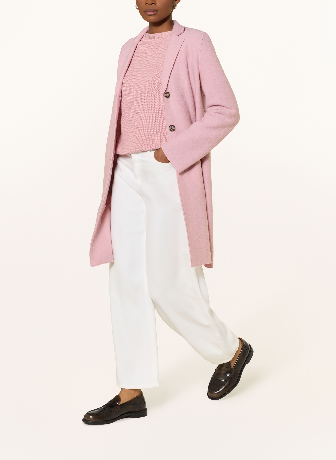 oui Wollmantel: ROSÉ