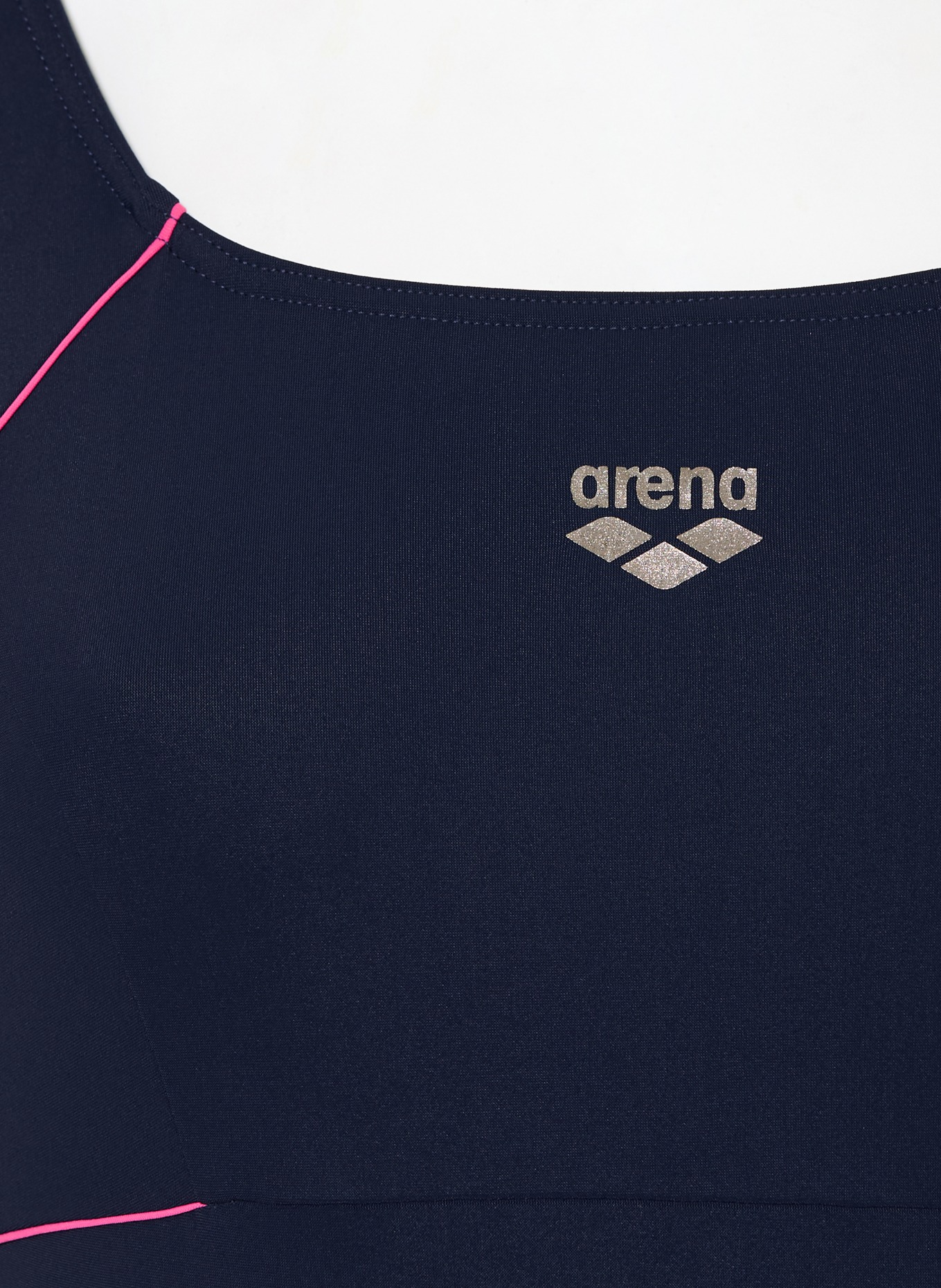 arena Shape-Badeanzug JEWEL mit UV-Schutz: DUNKELBLAU / PINK